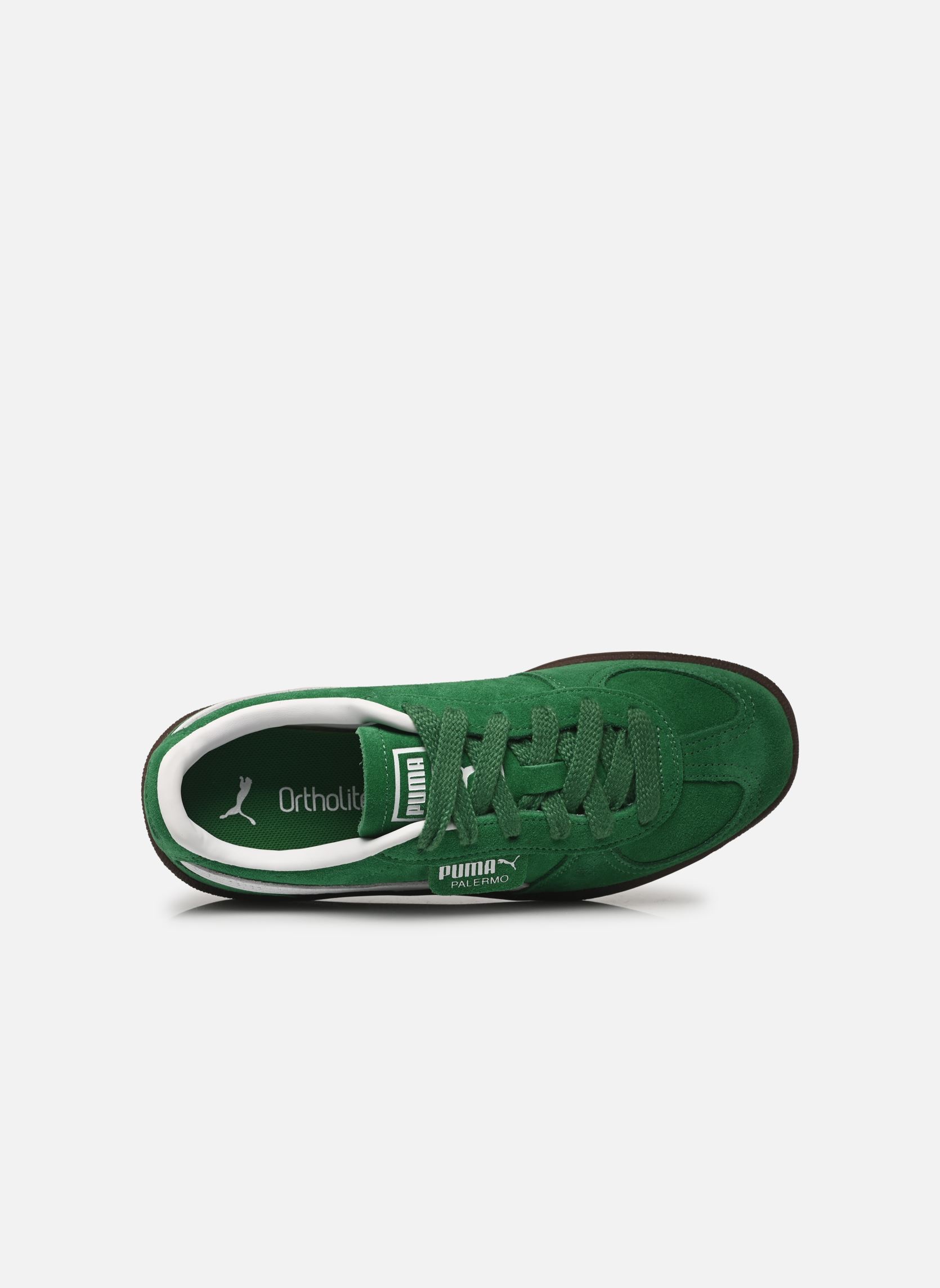 Baskets Palermo femme vert Puma Baskets Palermo femme vert ARCHIVE GREEN-PUMA WHITE