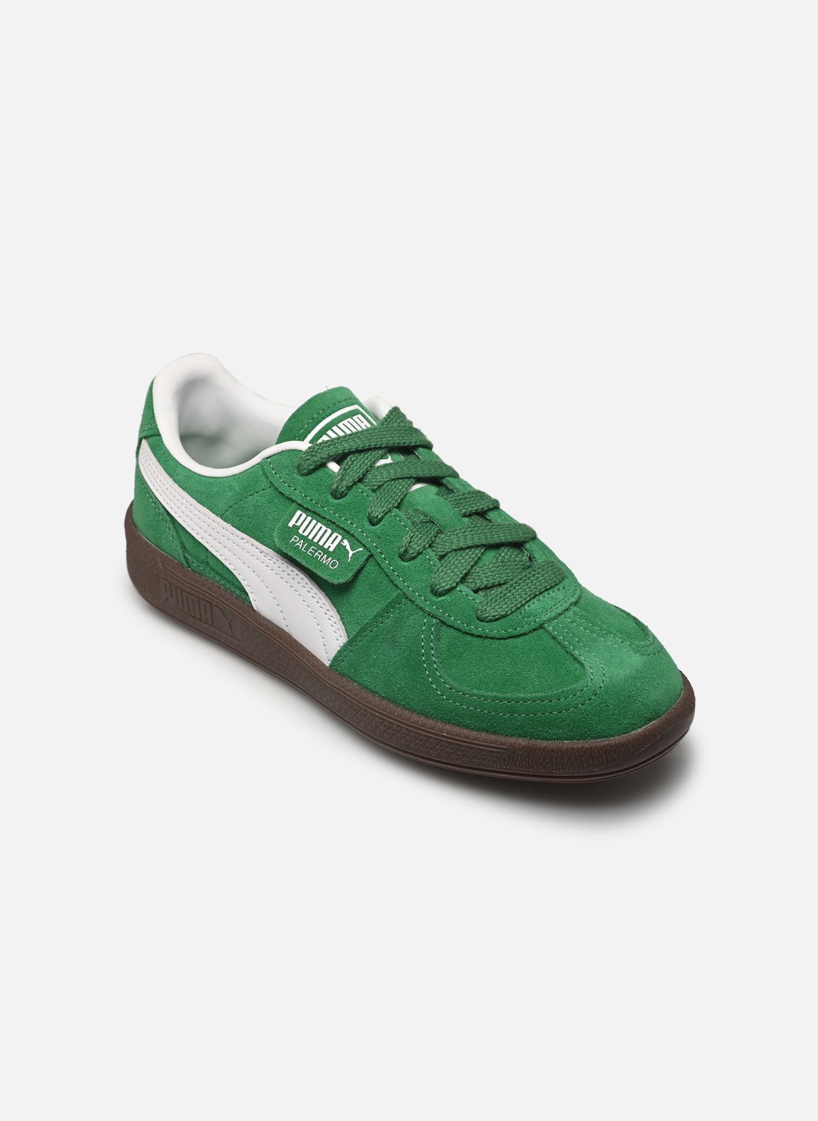 Baskets Palermo femme vert Puma Baskets Palermo femme vert ARCHIVE GREEN-PUMA WHITE