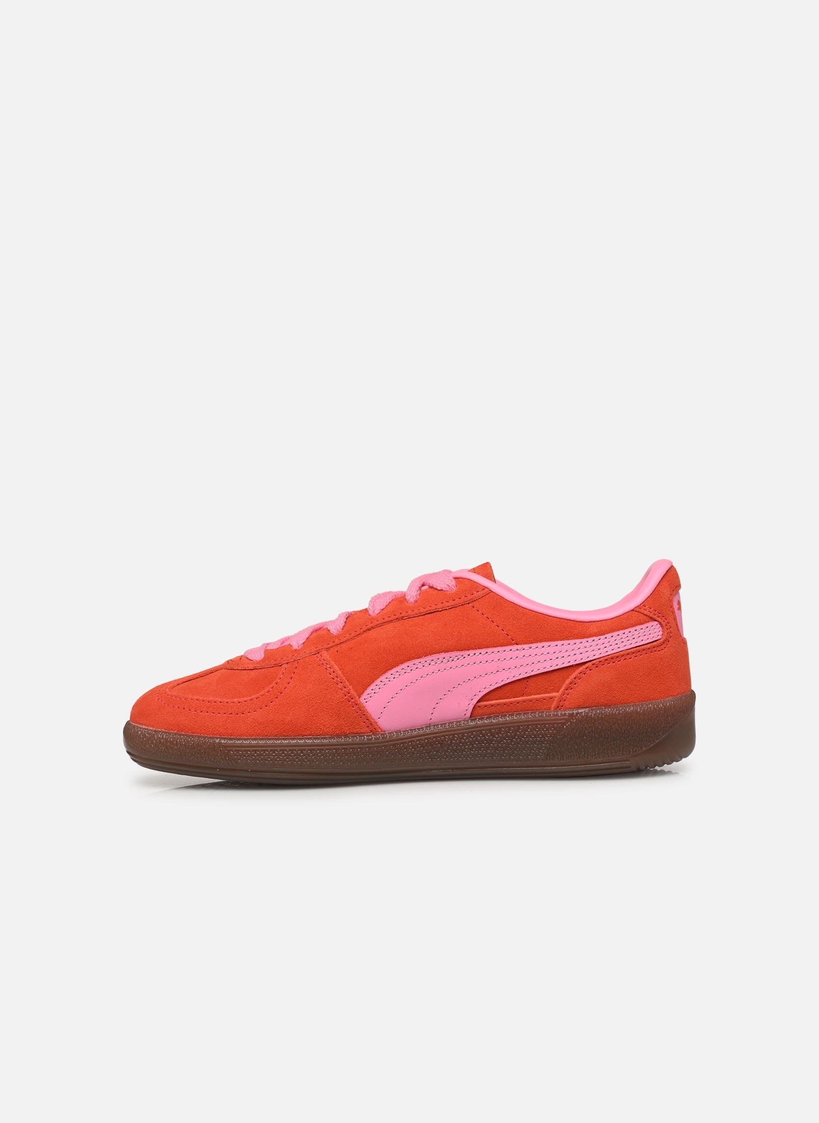 Baskets Palermo femme rouge Puma Baskets Palermo femme rouge FIERCE RED-POISON PINK