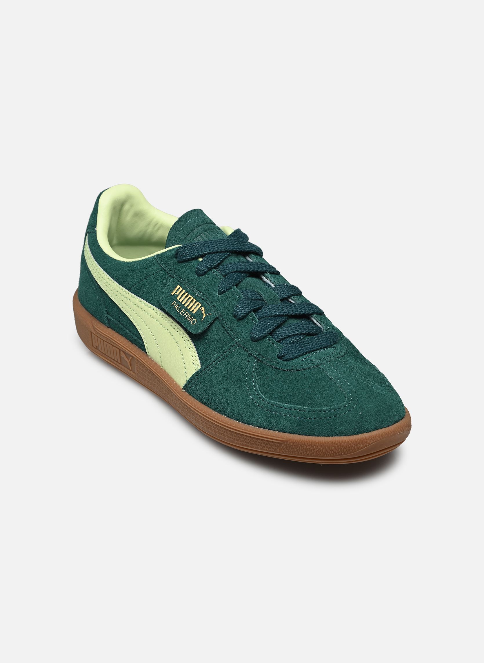 Baskets Palermo Jr vert Puma Baskets Palermo Jr vert DARK MYRTLE-COOL CUCUMBER