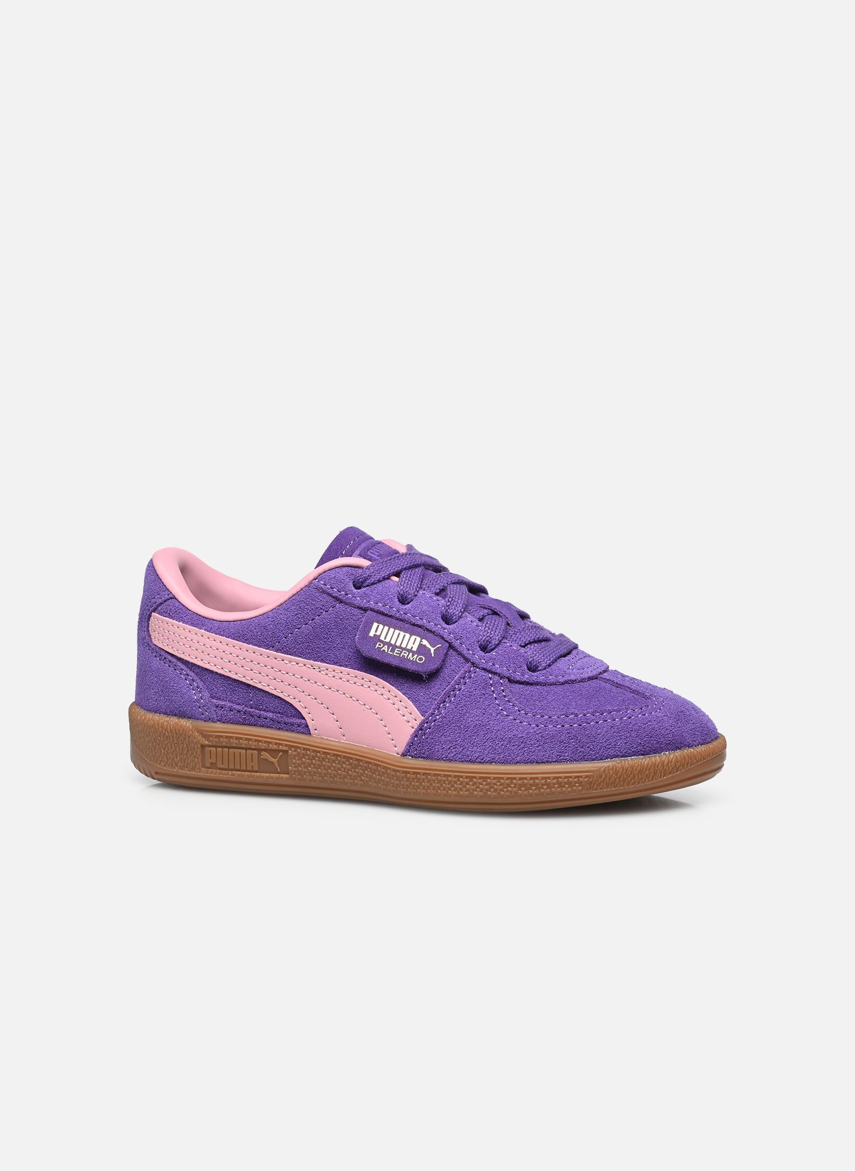 Baskets Palermo Ps fille violet Puma Baskets Palermo Ps fille violet TEAM VIOLET-POISED PINK