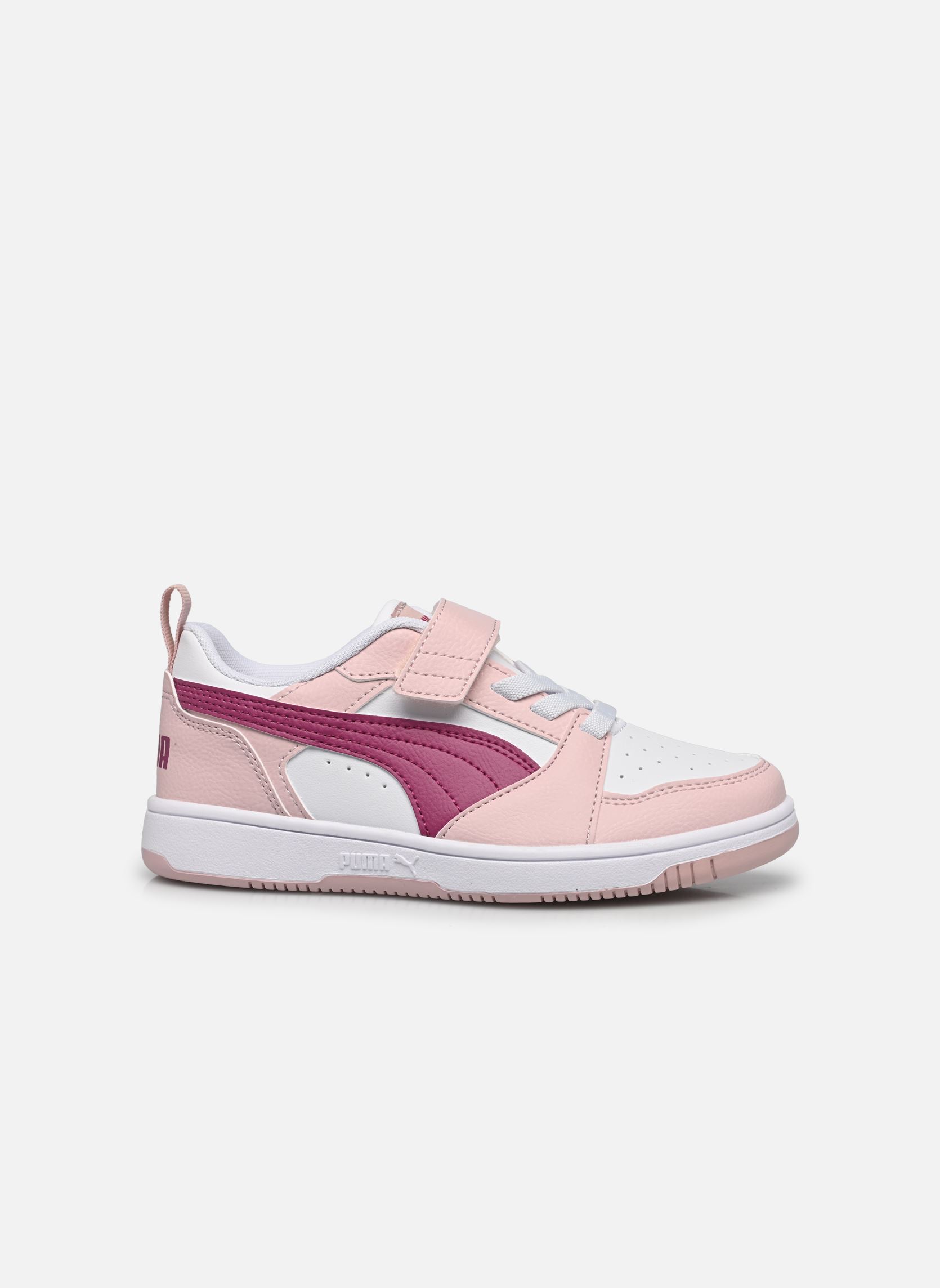 Baskets Ps Rebound V6 Lo Ac+ fille blanc Puma Baskets Ps Rebound V6 Lo Ac+ fille blanc MAUVE MIST-MAGENTA GLEAM-PUMA
