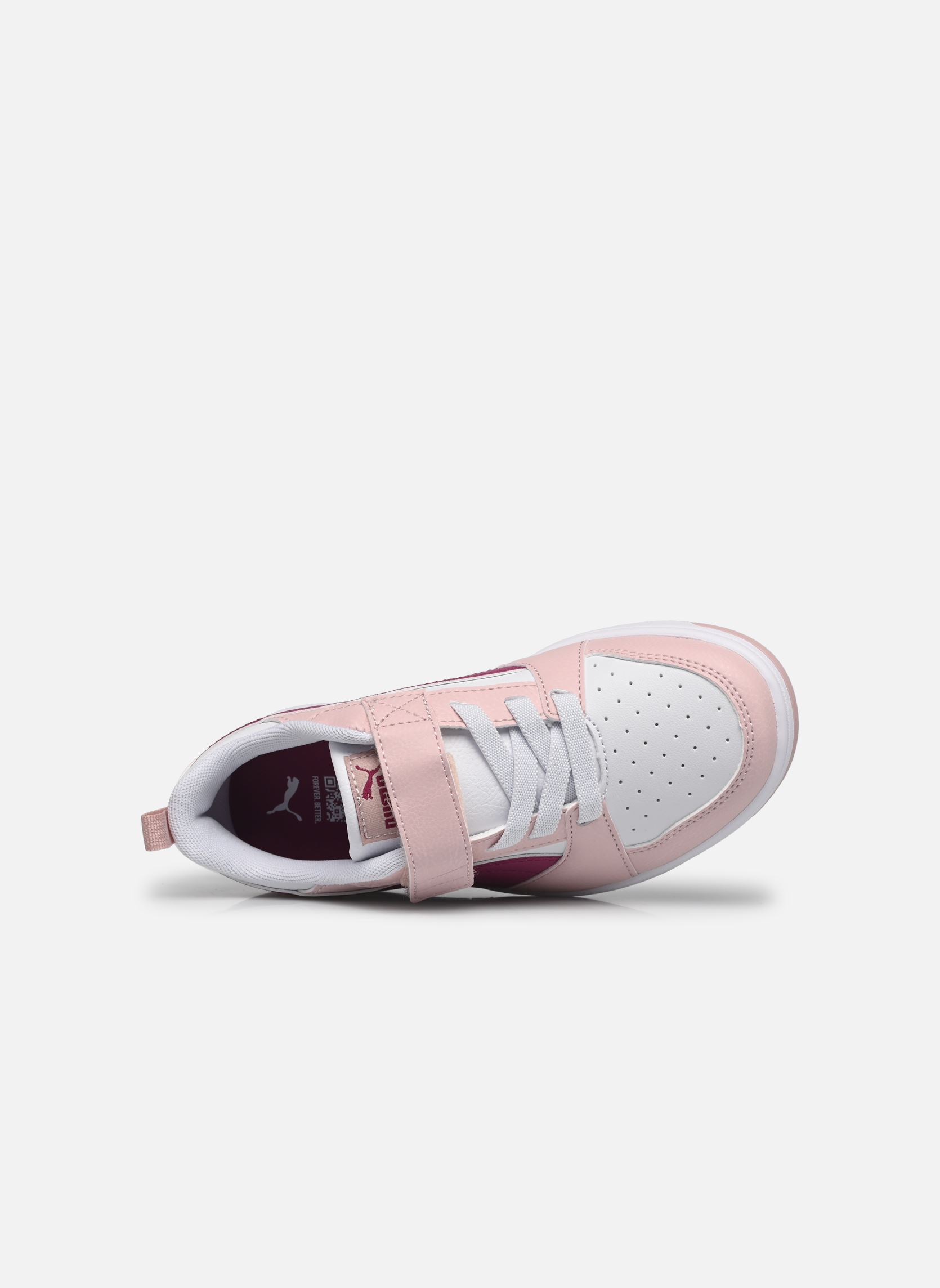 Baskets Ps Rebound V6 Lo Ac+ fille blanc Puma Baskets Ps Rebound V6 Lo Ac+ fille blanc MAUVE MIST-MAGENTA GLEAM-PUMA