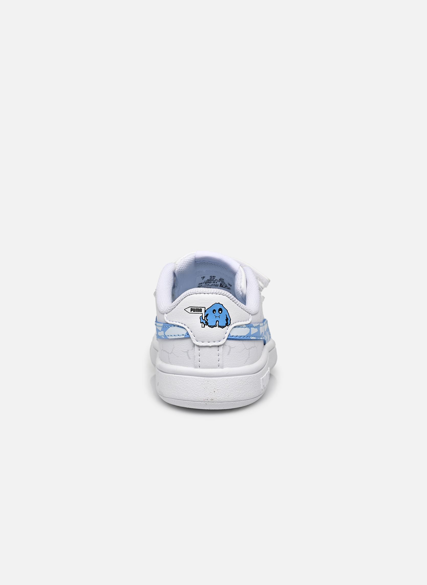 Sneakers Inf Smash 3 Icymonster bianco Puma Sneakers Inf Smash 3 Icymonster bianco PUMA WHITE-TEAM LIGHT BLUE