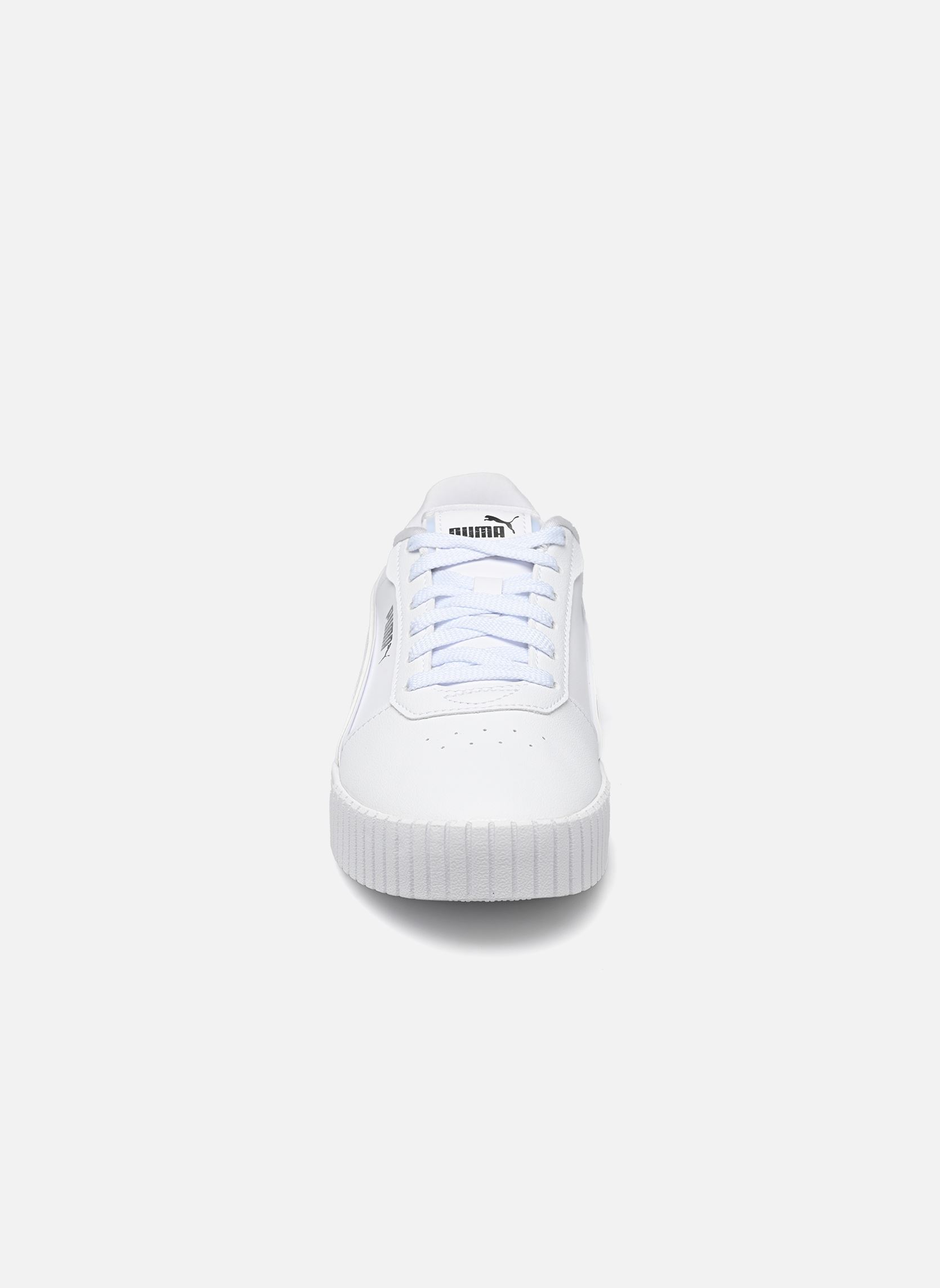 Baskets Jr Carina 2 Holo 2 fille blanc Puma Baskets Jr Carina 2 Holo 2 fille blanc PUMA WHITE-MAUVE MIST-PUMA SIL