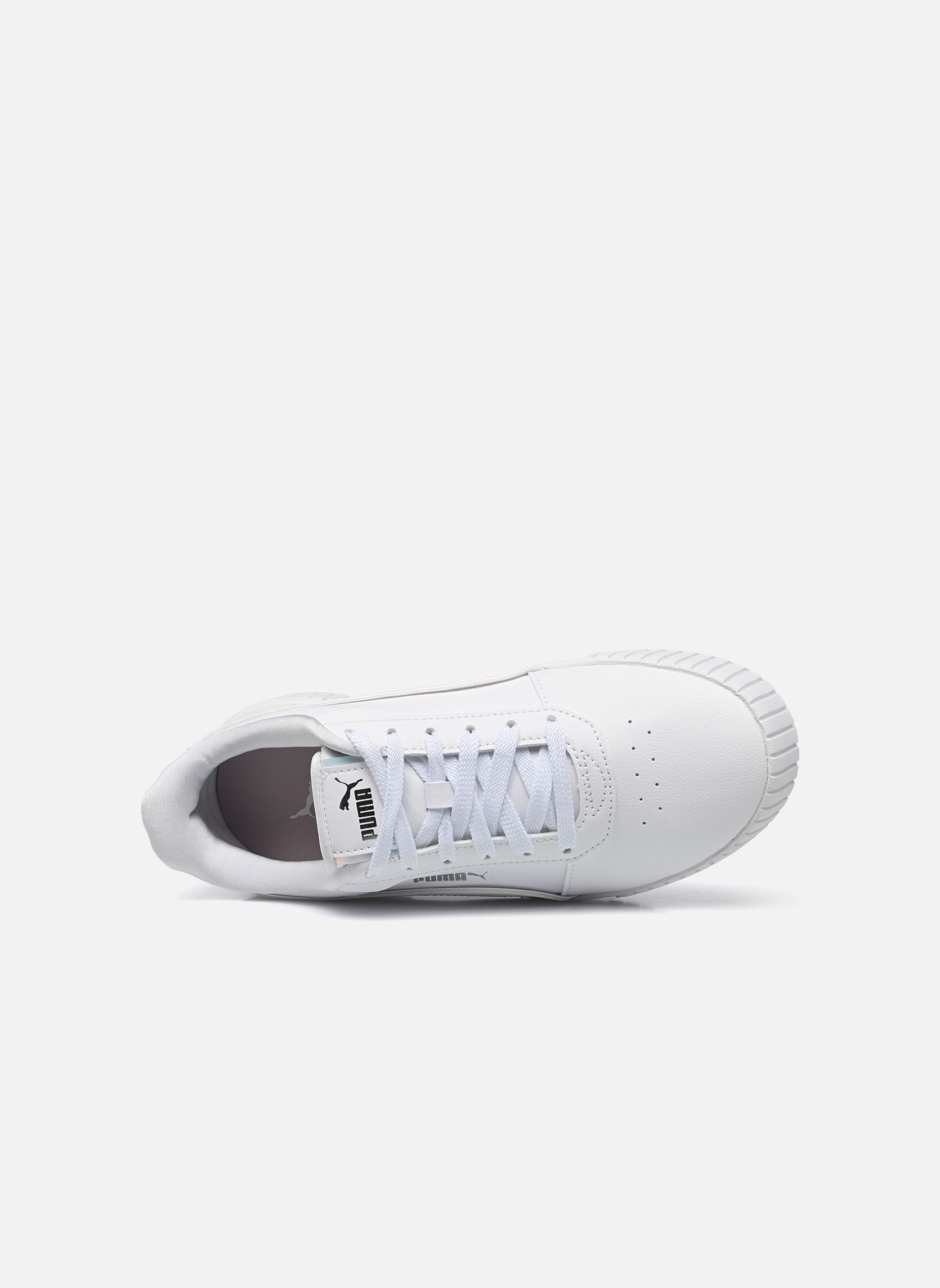 Baskets Jr Carina 2 Holo 2 fille blanc Puma Baskets Jr Carina 2 Holo 2 fille blanc PUMA WHITE-MAUVE MIST-PUMA SIL