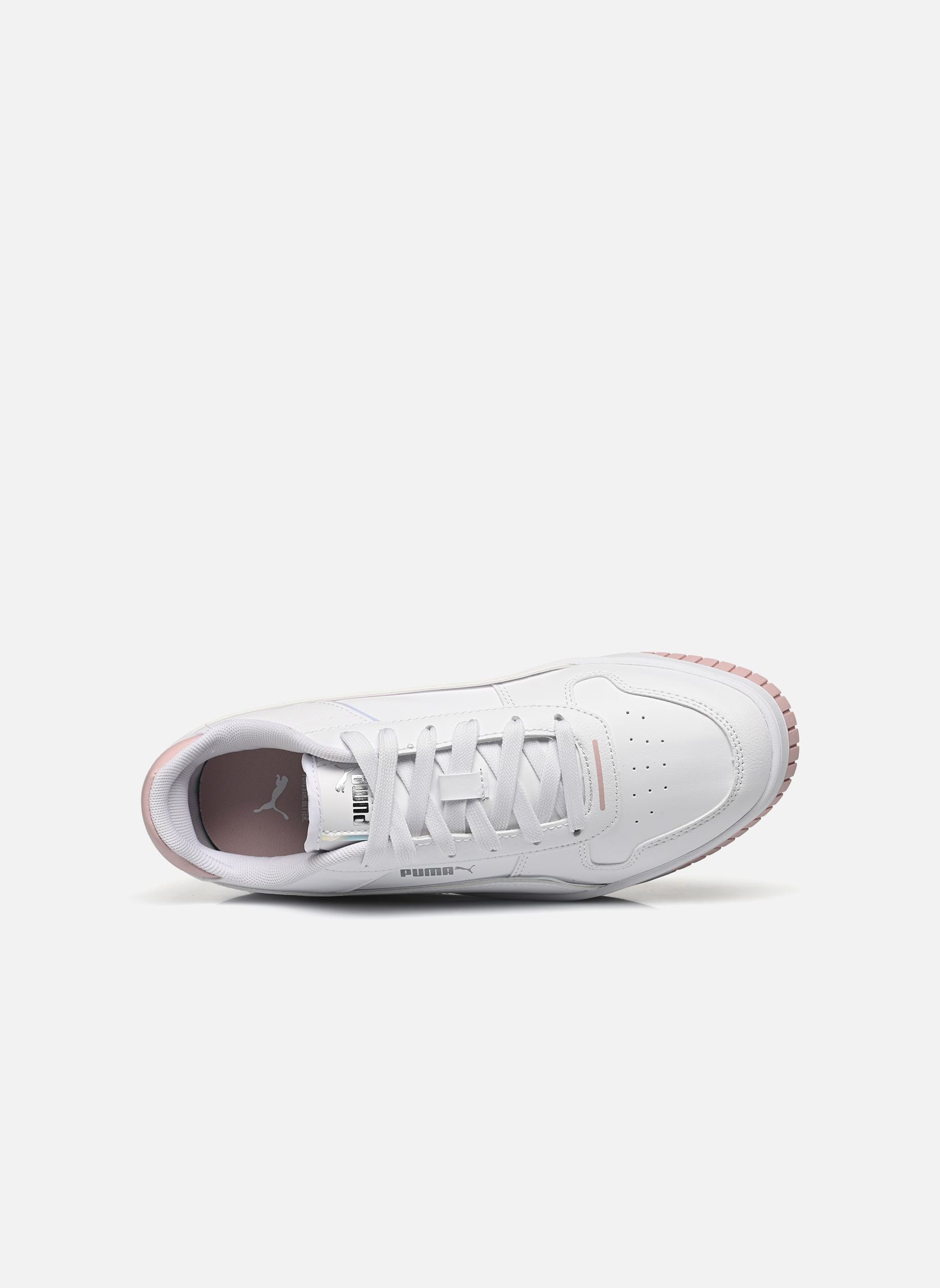 Sneakers Jr Carina Street Holo2 meisjes wit Puma Sneakers Jr Carina Street Holo2 meisjes wit PUMA WHITE-PUMA WHITE-MAUVE MI