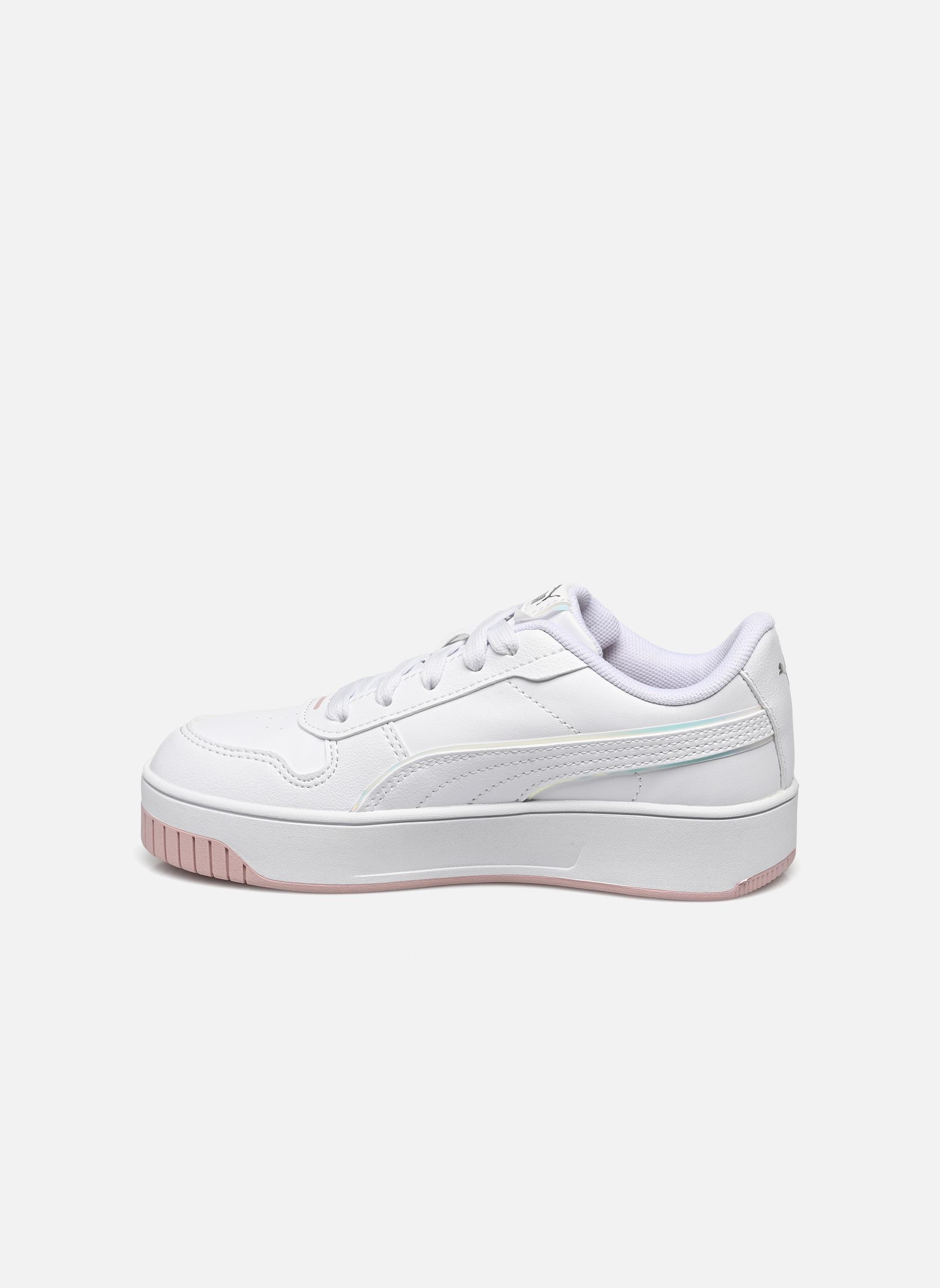 Baskets Ps Carina Street Holo2 fille blanc Puma Baskets Ps Carina Street Holo2 fille blanc PUMA WHITE-PUMA WHITE-MAUVE MI