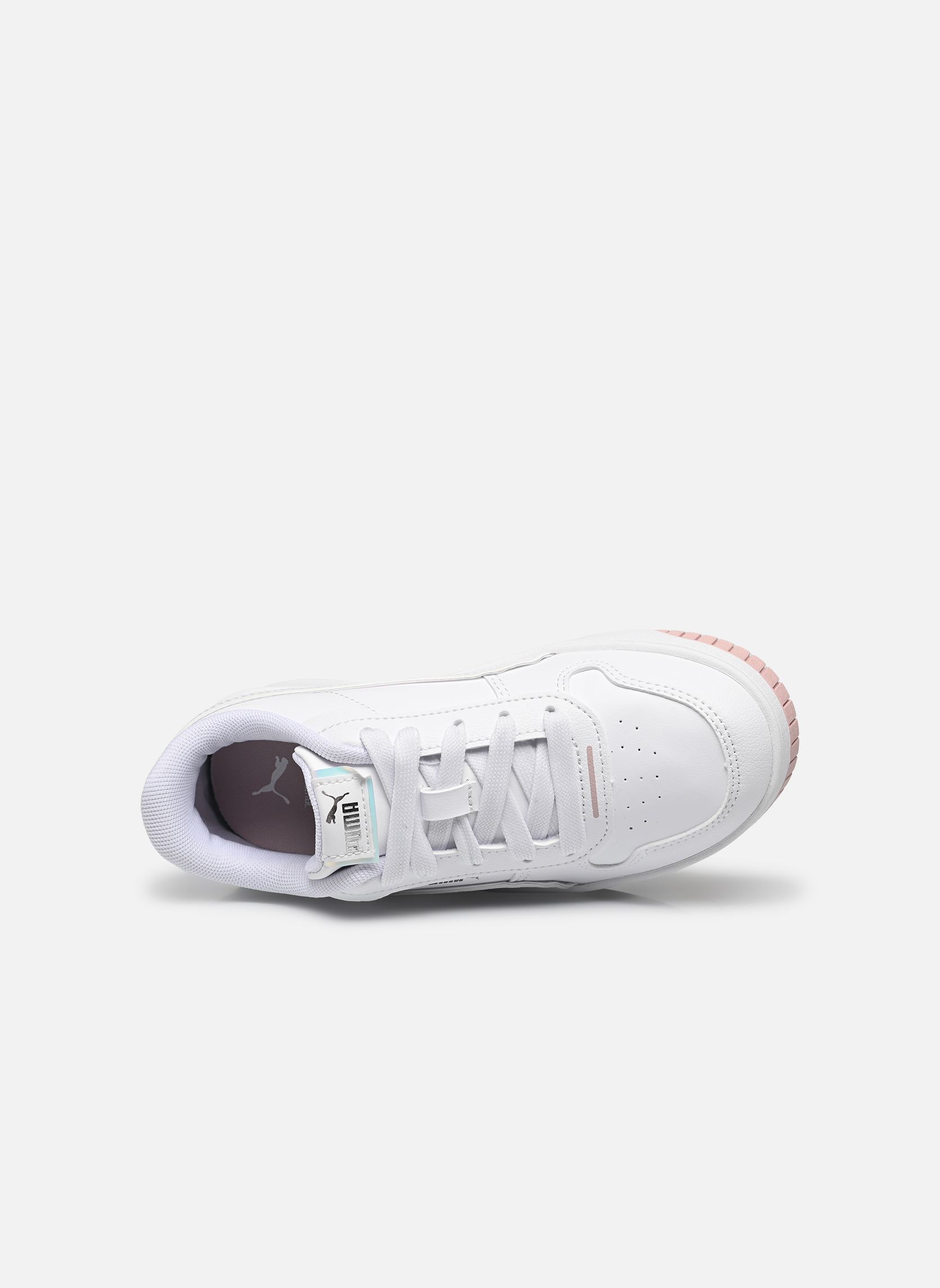 Baskets Ps Carina Street Holo2 fille blanc Puma Baskets Ps Carina Street Holo2 fille blanc PUMA WHITE-PUMA WHITE-MAUVE MI