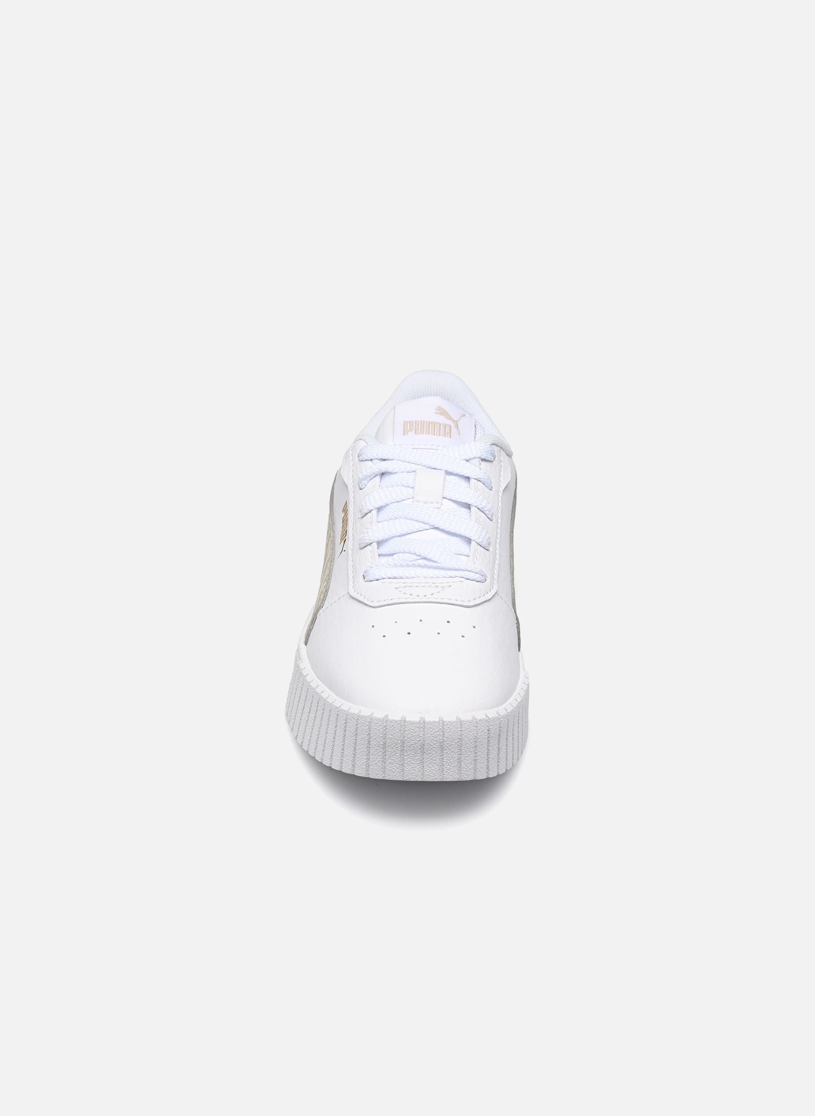 Sneakers Ps Carina 2 Zebra meisjes wit Puma Sneakers Ps Carina 2 Zebra meisjes wit PUMA WHITE-DESERT DUST-PUMA GO