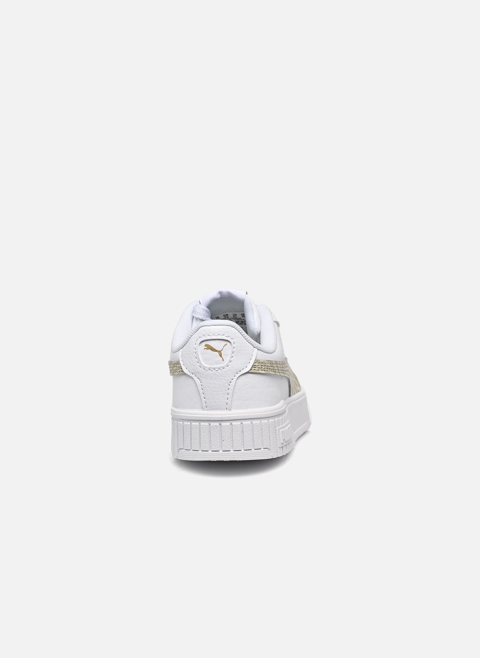 Sneakers Ps Carina 2 Zebra meisjes wit Puma Sneakers Ps Carina 2 Zebra meisjes wit PUMA WHITE-DESERT DUST-PUMA GO