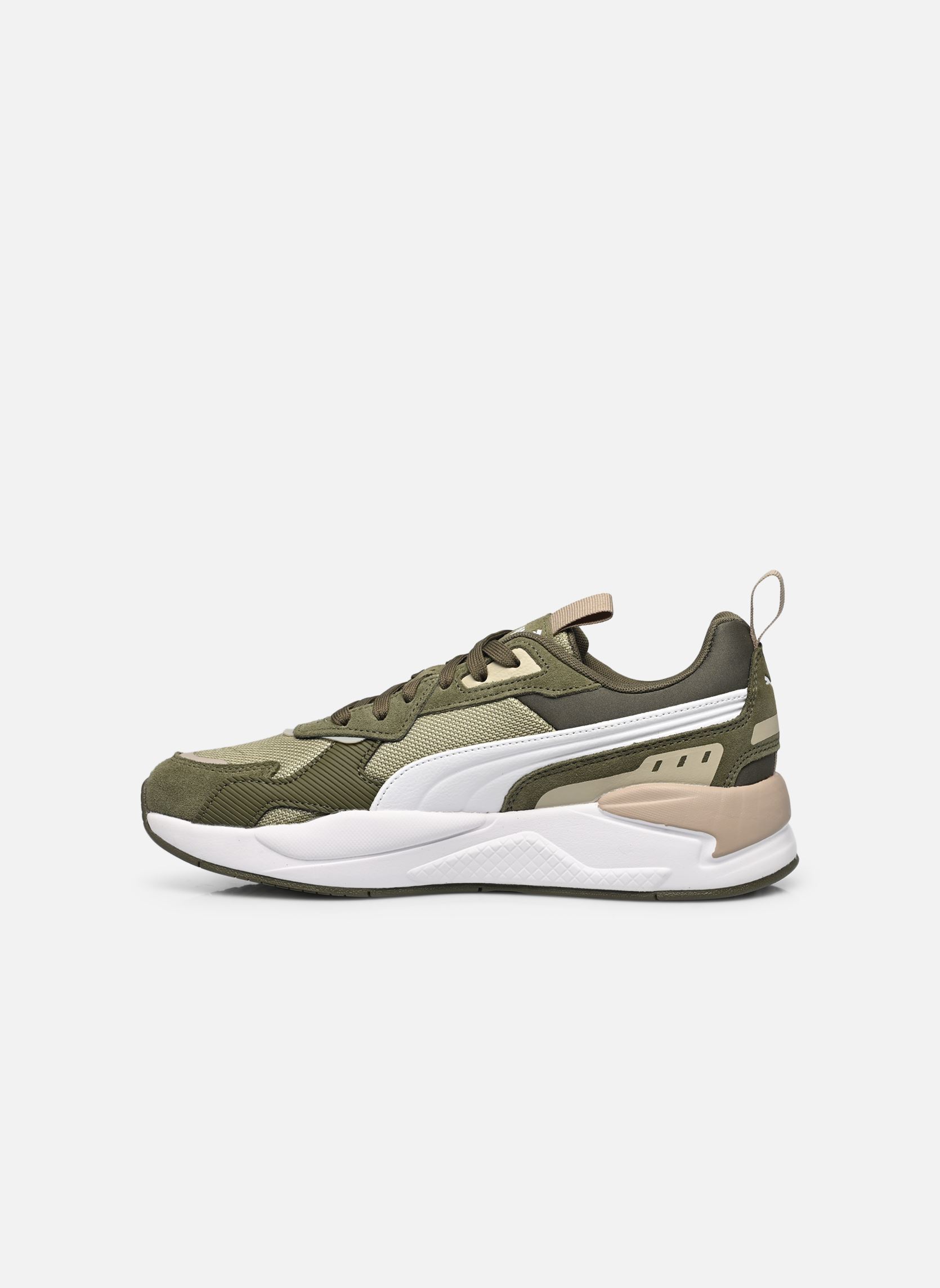Baskets X-Ray 3 Sd homme vert Puma Baskets X-Ray 3 Sd homme vert LUX ARMY-PUMA WHITE-LODEN