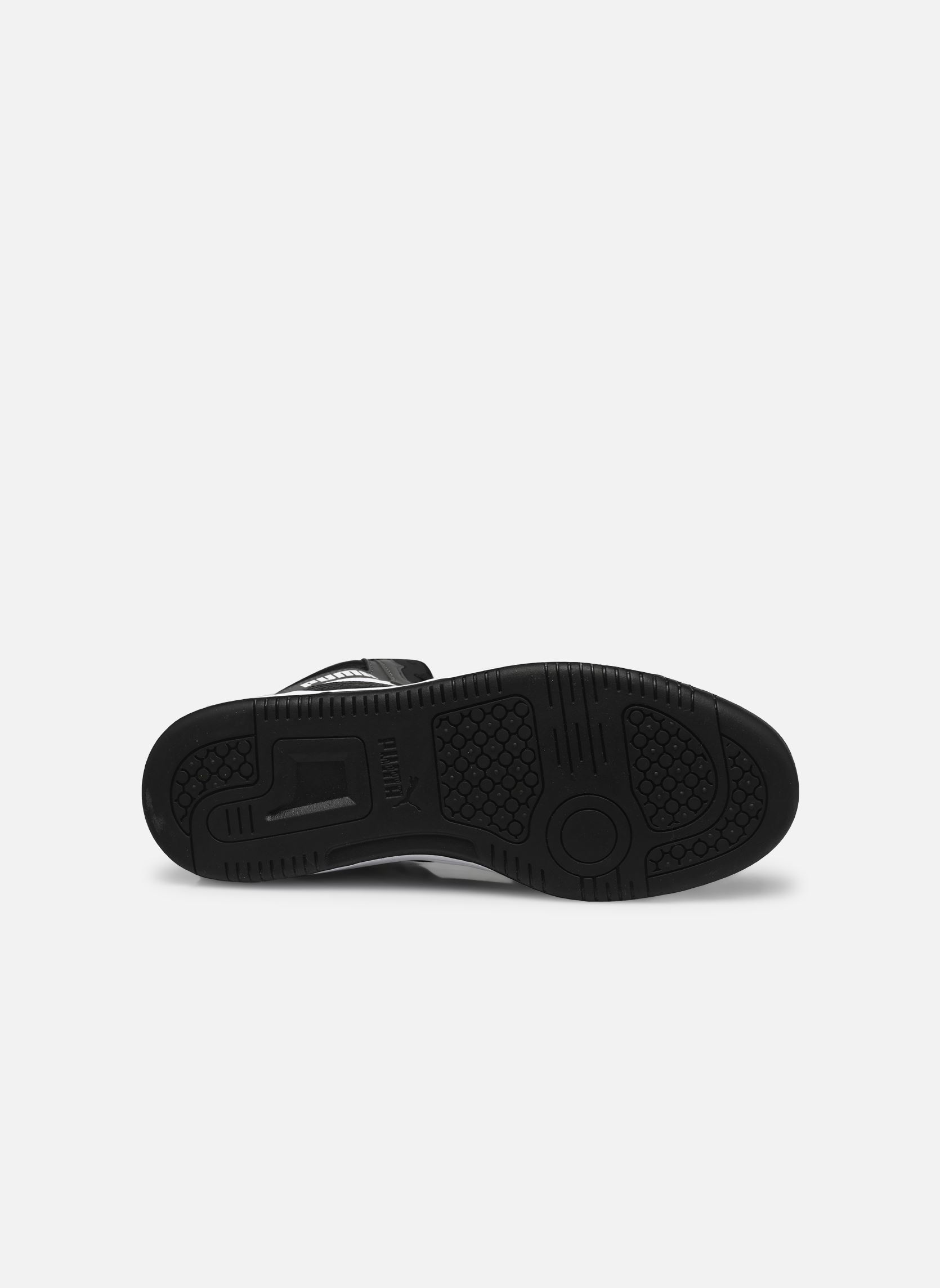 Baskets Rebound V6 Mid homme gris Puma Baskets Rebound V6 Mid homme gris PUMA WHITE-PUMA BLACK-SHADOW G