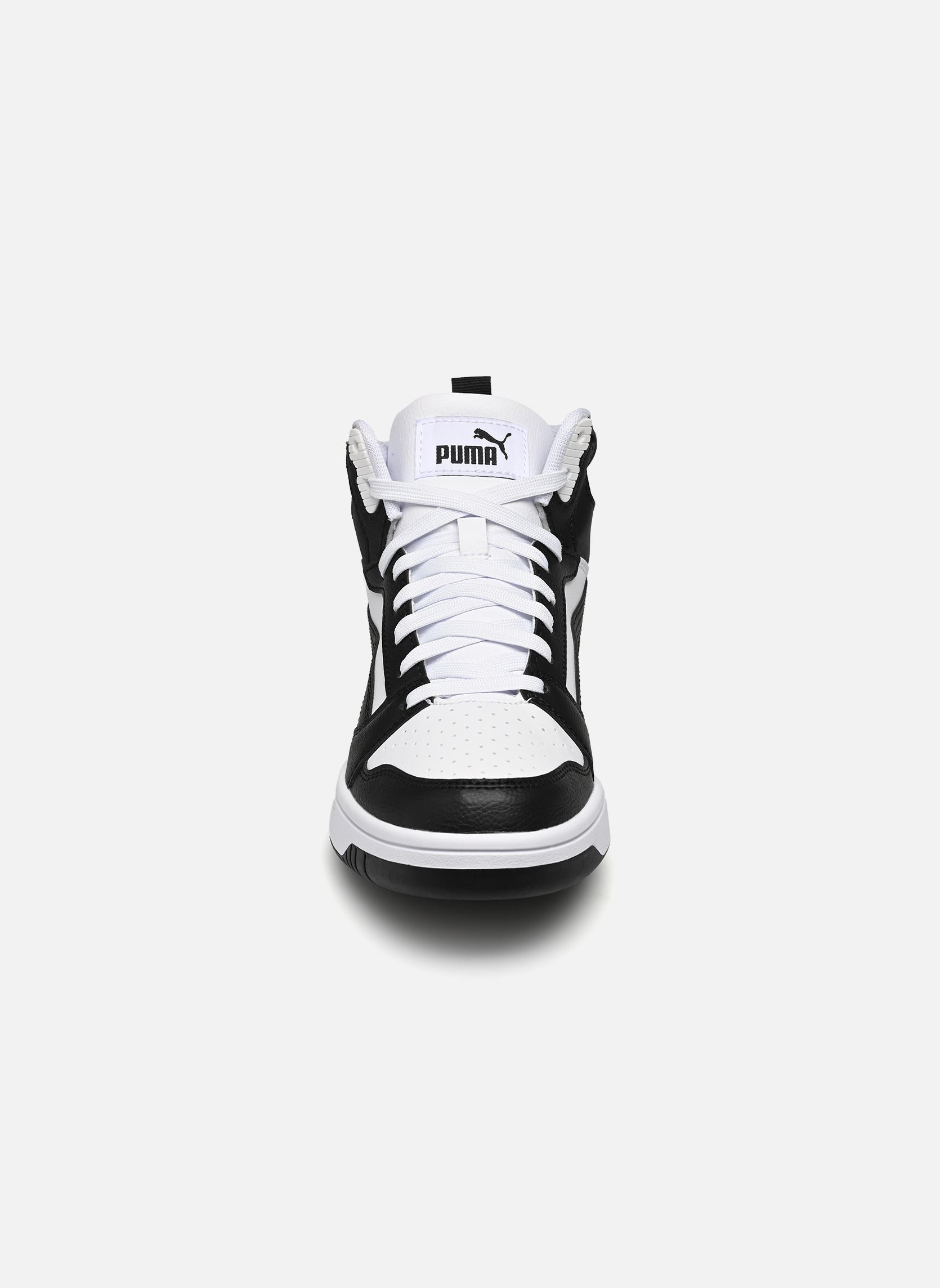 Baskets Jr Rebound V6 Mid multicolore Puma Baskets Jr Rebound V6 Mid multicolore PUMA WHITE-PUMA BLACK-SHADOW G