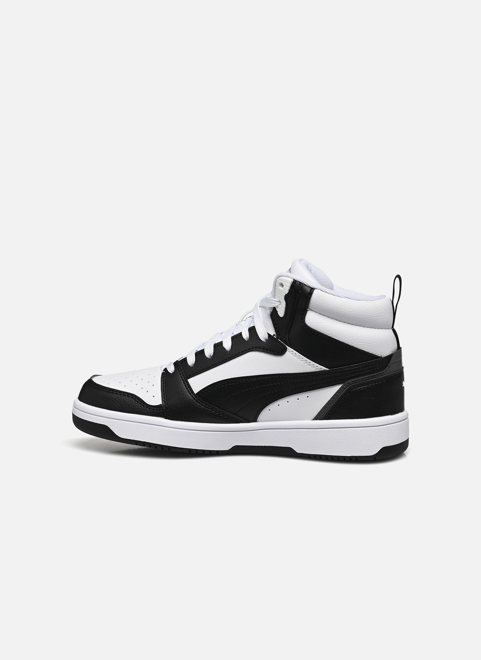 Baskets Jr Rebound V6 Mid multicolore Puma Baskets Jr Rebound V6 Mid multicolore PUMA WHITE-PUMA BLACK-SHADOW G