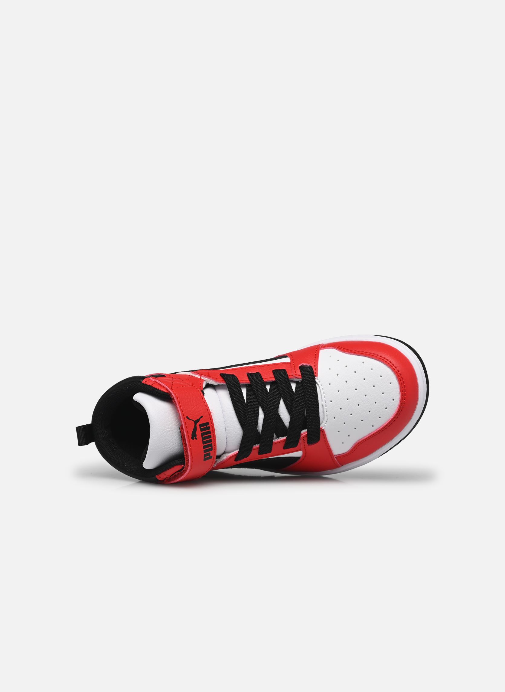 Baskets Ps Rebound V6 Mid Ac+ rouge Puma Baskets Ps Rebound V6 Mid Ac+ rouge PUMA WHITE-PUMA BLACK-FOR ALL