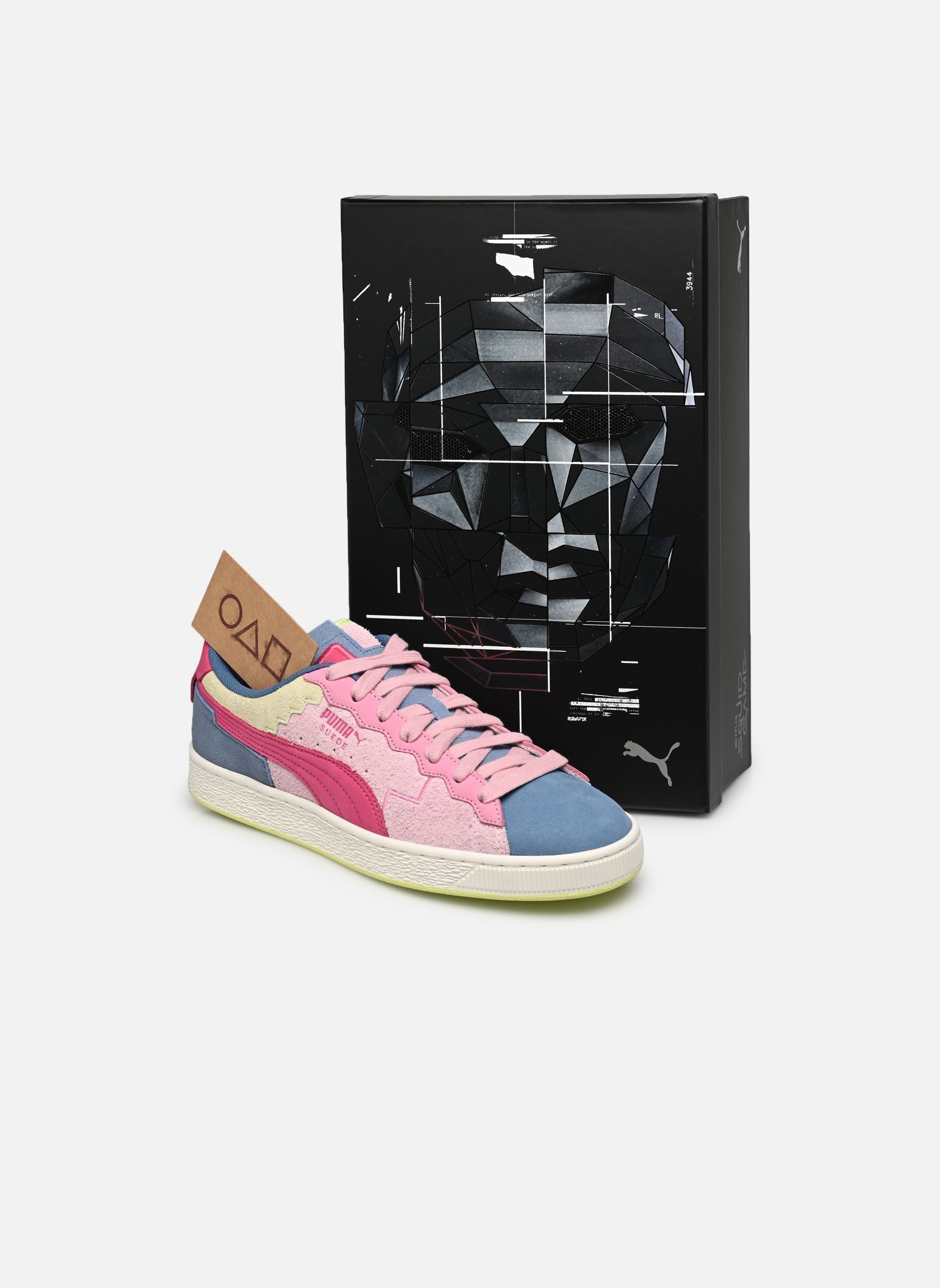 Sneakers Suede Squid Game.Blue-Pink uomo multicolore Puma Sneakers Suede Squid Game.Blue-Pink uomo multicolore BLUE-PINK