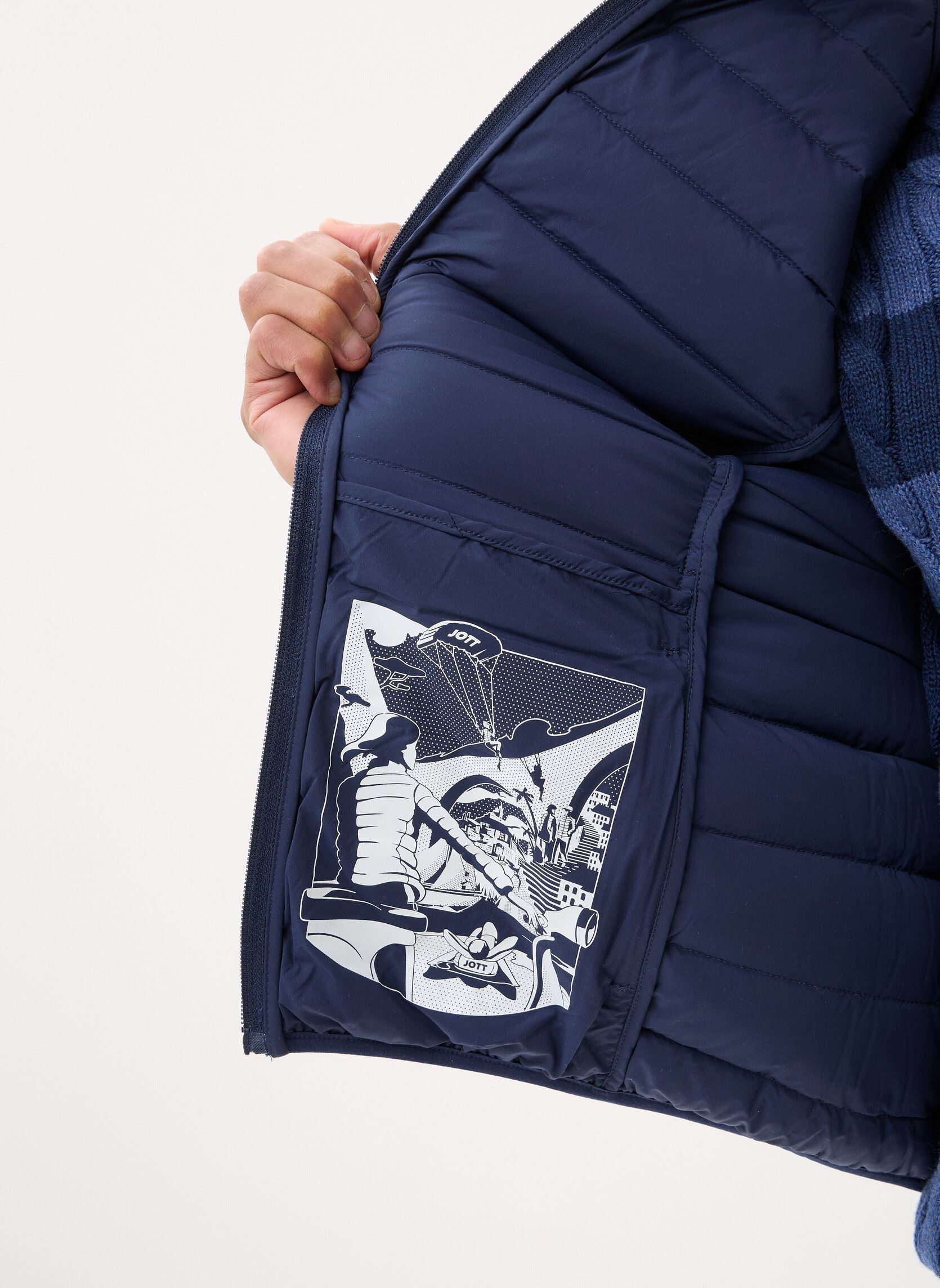 Doudounes sans manches Arafo homme bleu JOTT Doudounes sans manches Arafo homme bleu NAVY