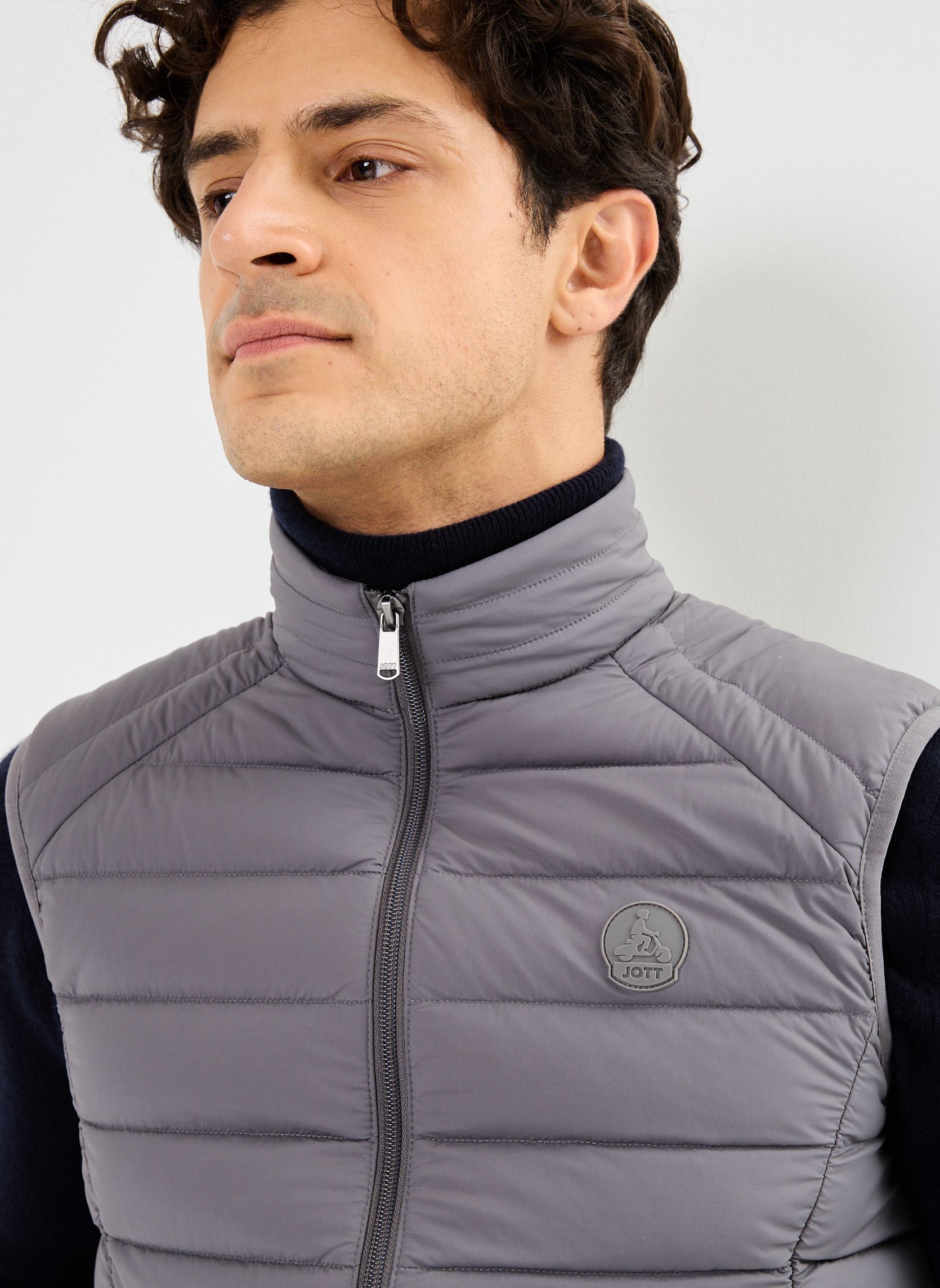 Daunenwesten Arafo herren grau JOTT Daunenwesten Arafo herren grau ANTHRACITE