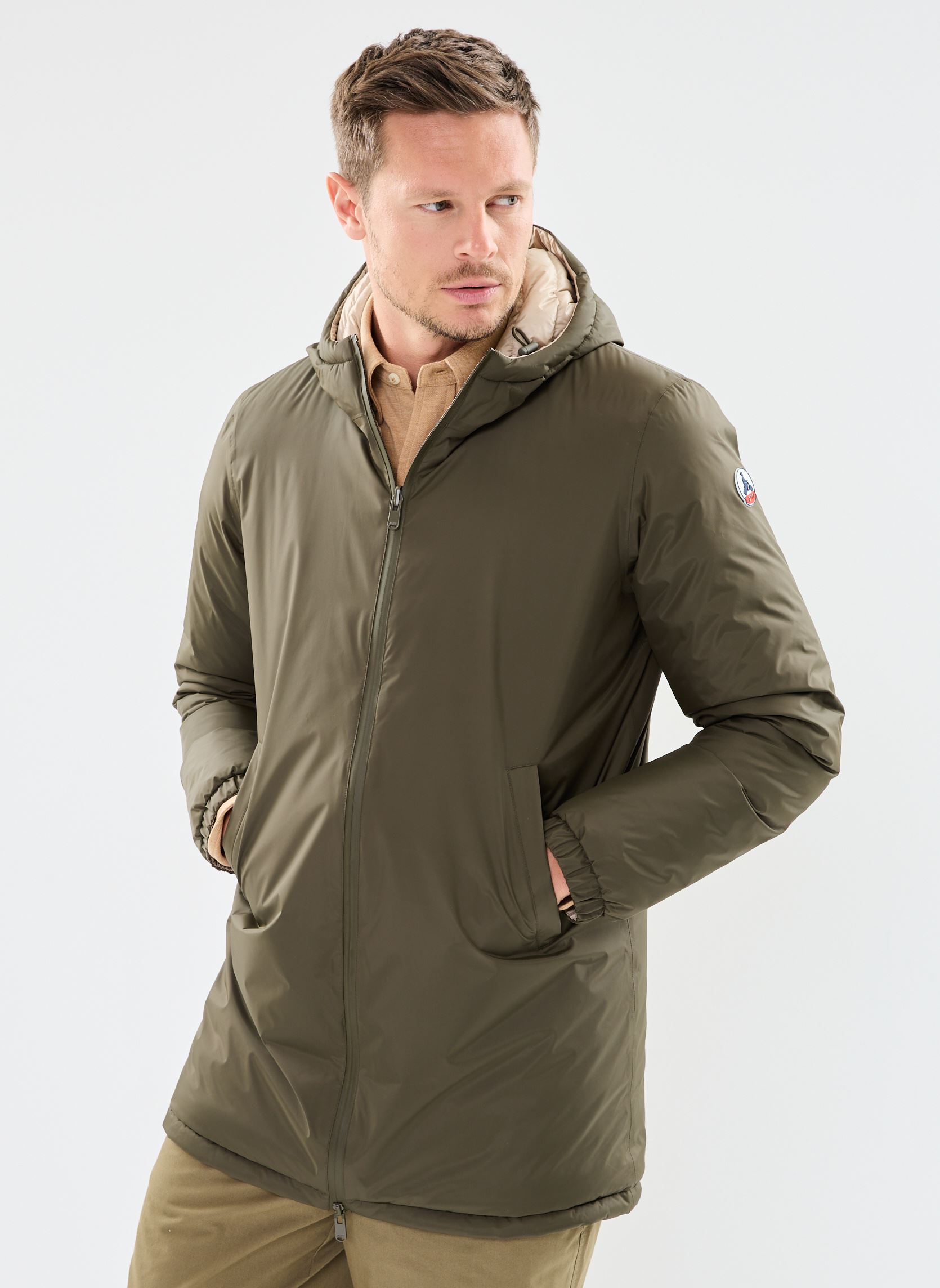 Winterjas Amsterdam 2.0 - REVERSIBLE heren meerkleurig JOTT Winterjas Amsterdam 2.0 - REVERSIBLE heren meerkleurig ARMYBEIGE