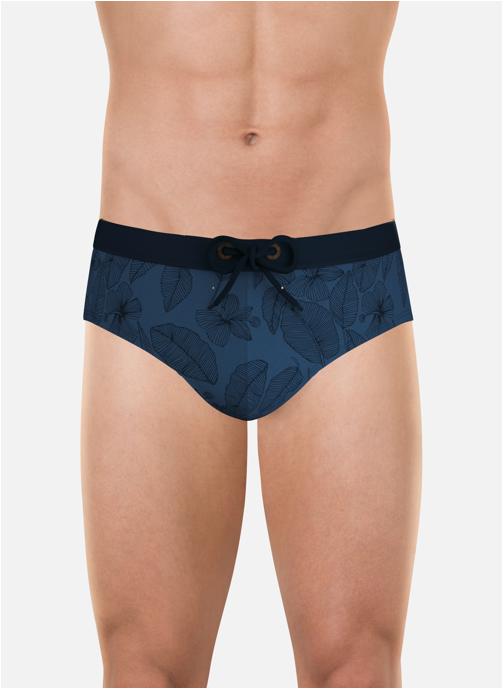 Eminence Slips de bain TRENDY homme bleu