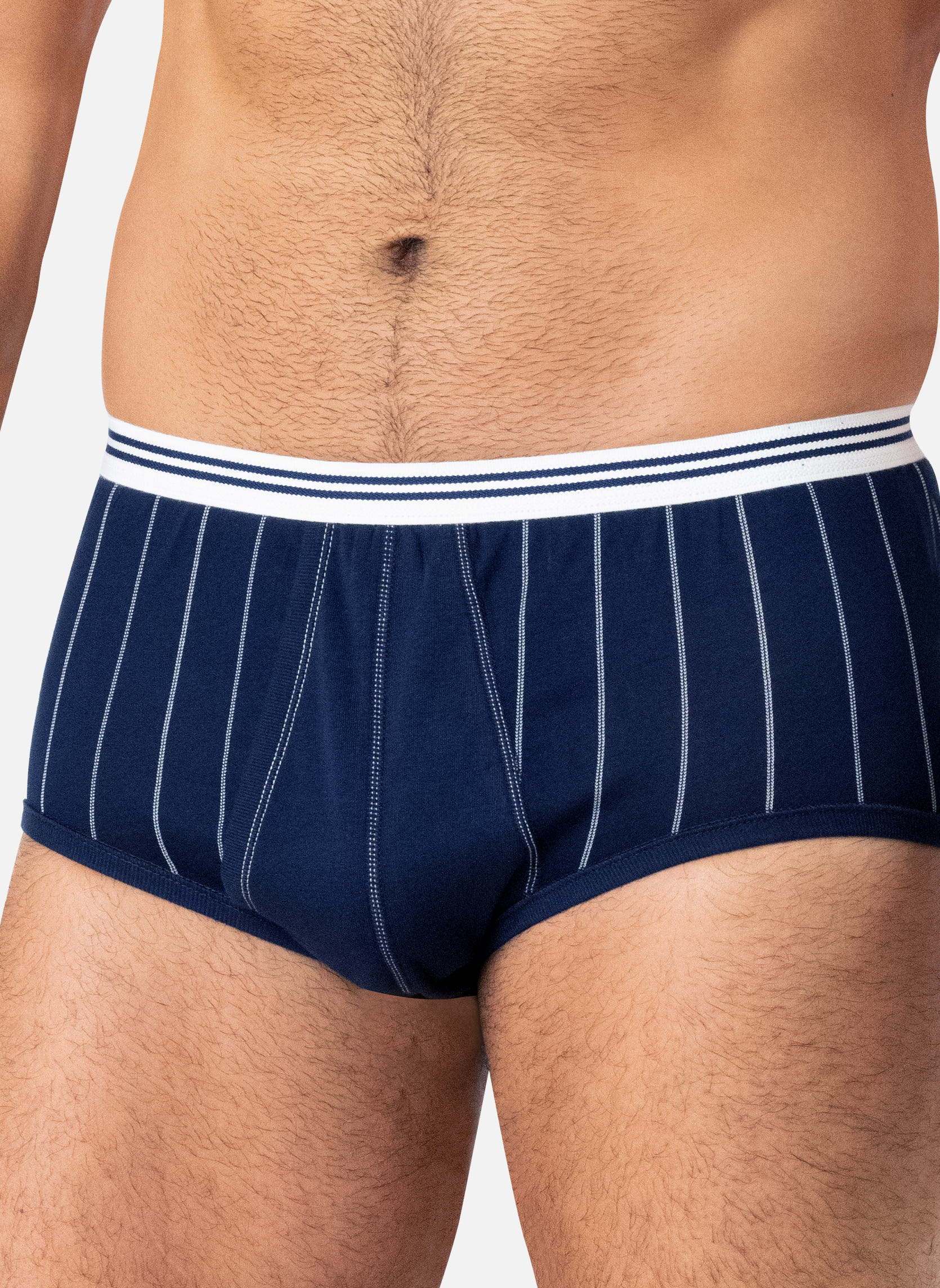 Slips PUR COTON homme bleu Eminence Slips PUR COTON homme bleu Bleu