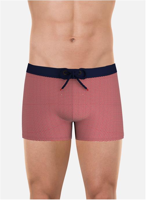 Eminence Boxers de bain FAIT EN FRANCE homme rouge