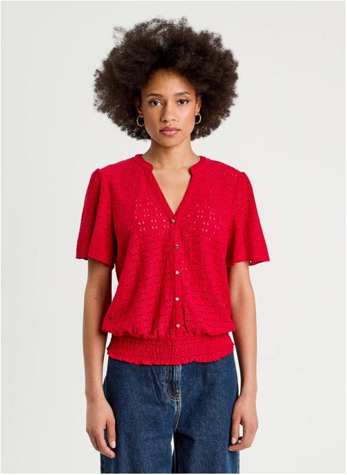 Cache Cache Chemises KAJOURNEW femme rouge