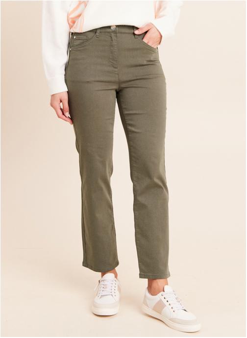 Bréal Pantalons droit PESUBLIMDROI femme vert