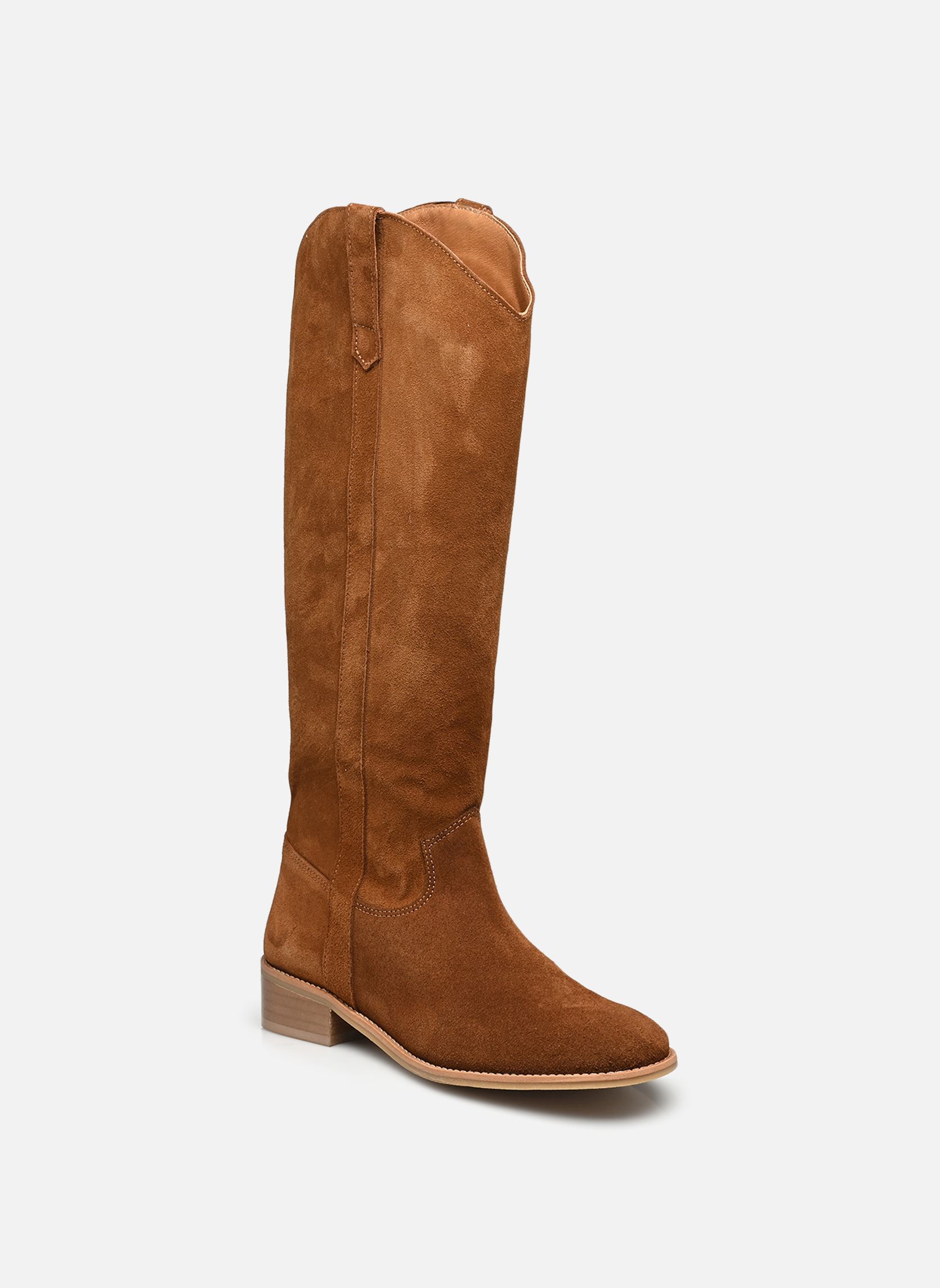 Botas Abua mujer marrón Georgia Rose Botas Abua mujer marrón Cognac