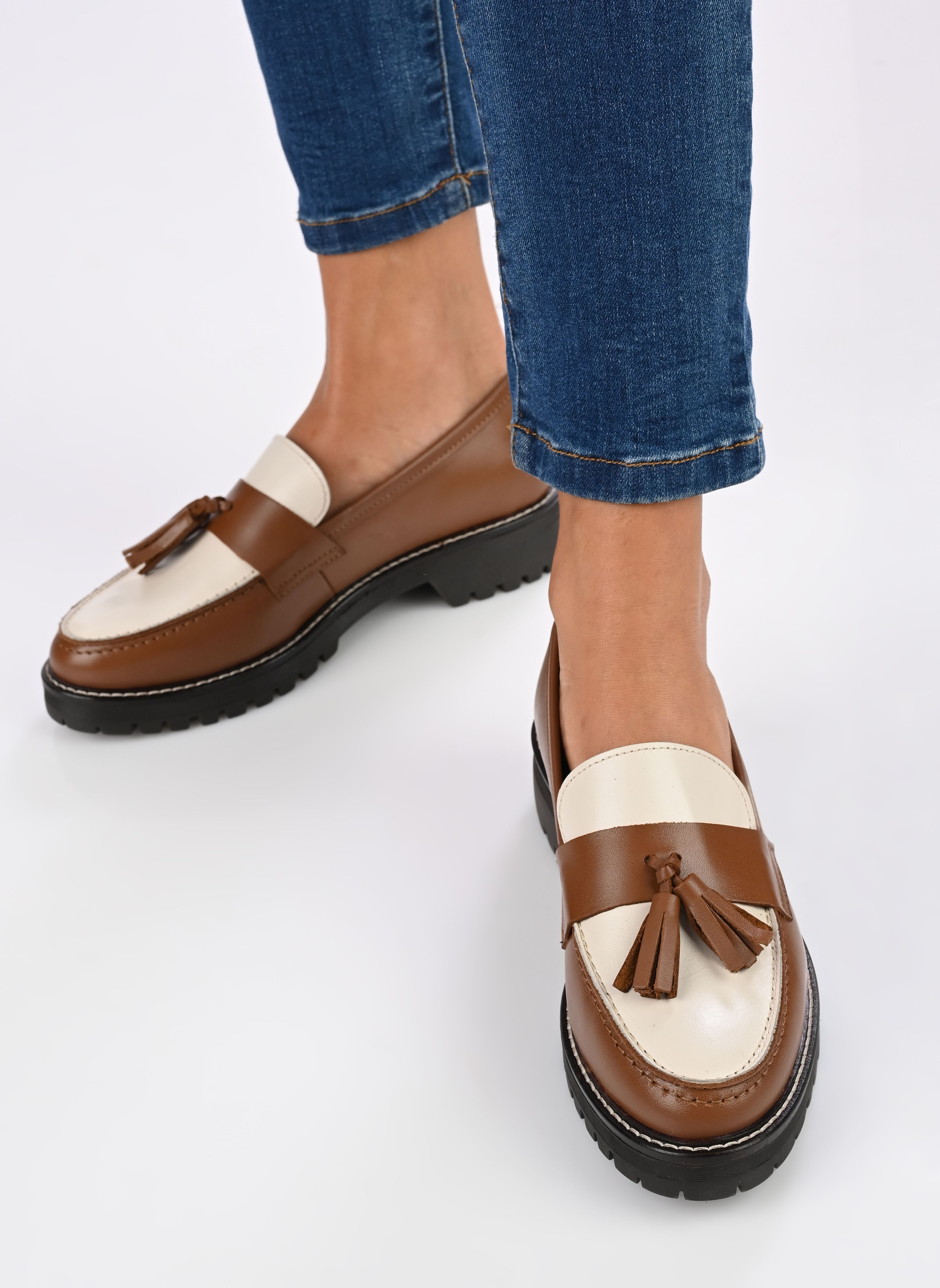 Loafer Abadin damen braun Georgia Rose Loafer Abadin damen braun COGNAC