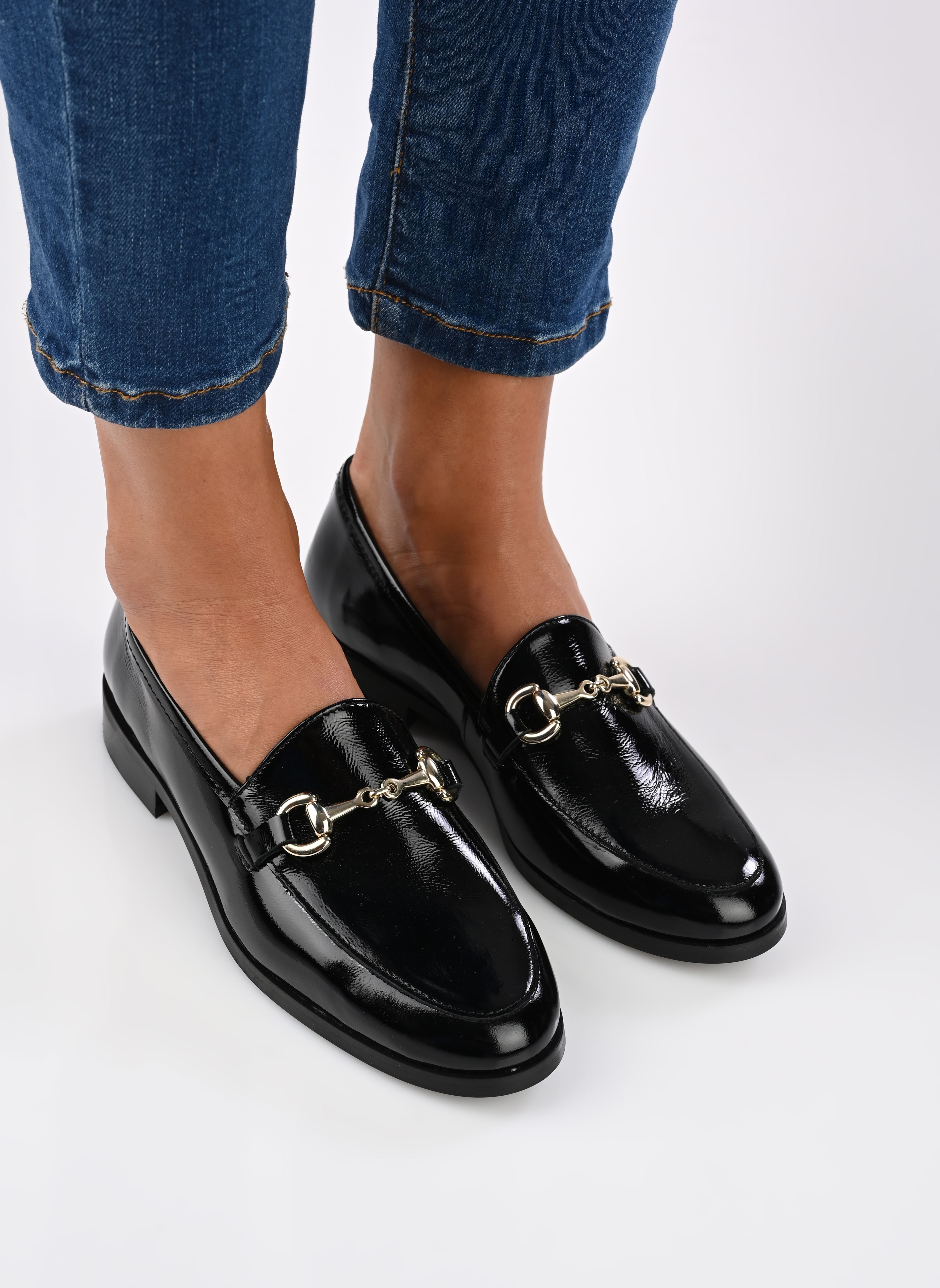Mocassins Abaye femme noir Georgia Rose Mocassins Abaye femme noir NOIR