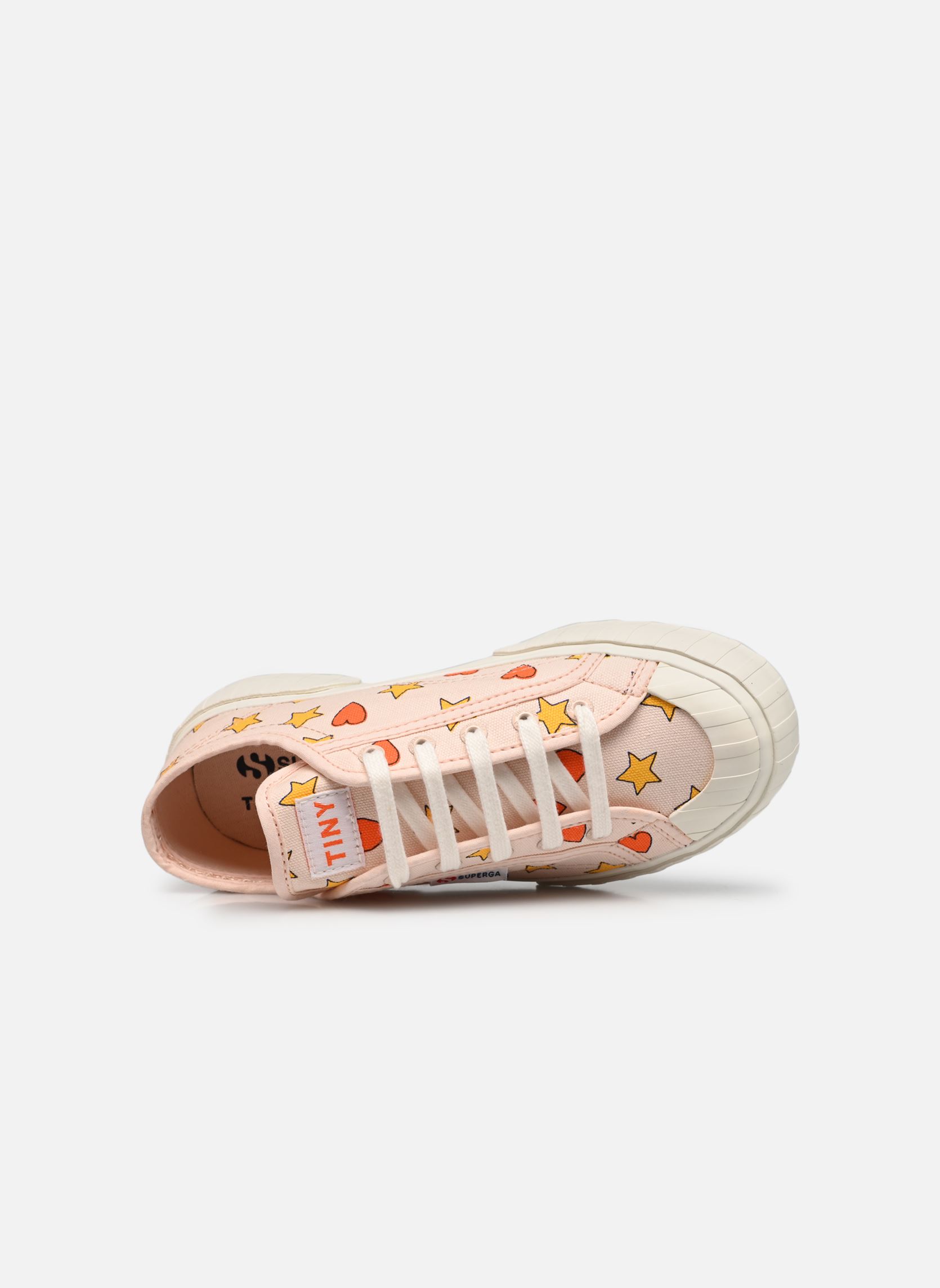 Sneakers basse Tiny X Superga Hearts & Stars Kids Sneak rosa Tinycottons Sneakers basse Tiny X Superga Hearts & Stars Kids Sneak rosa PASTEL PINK