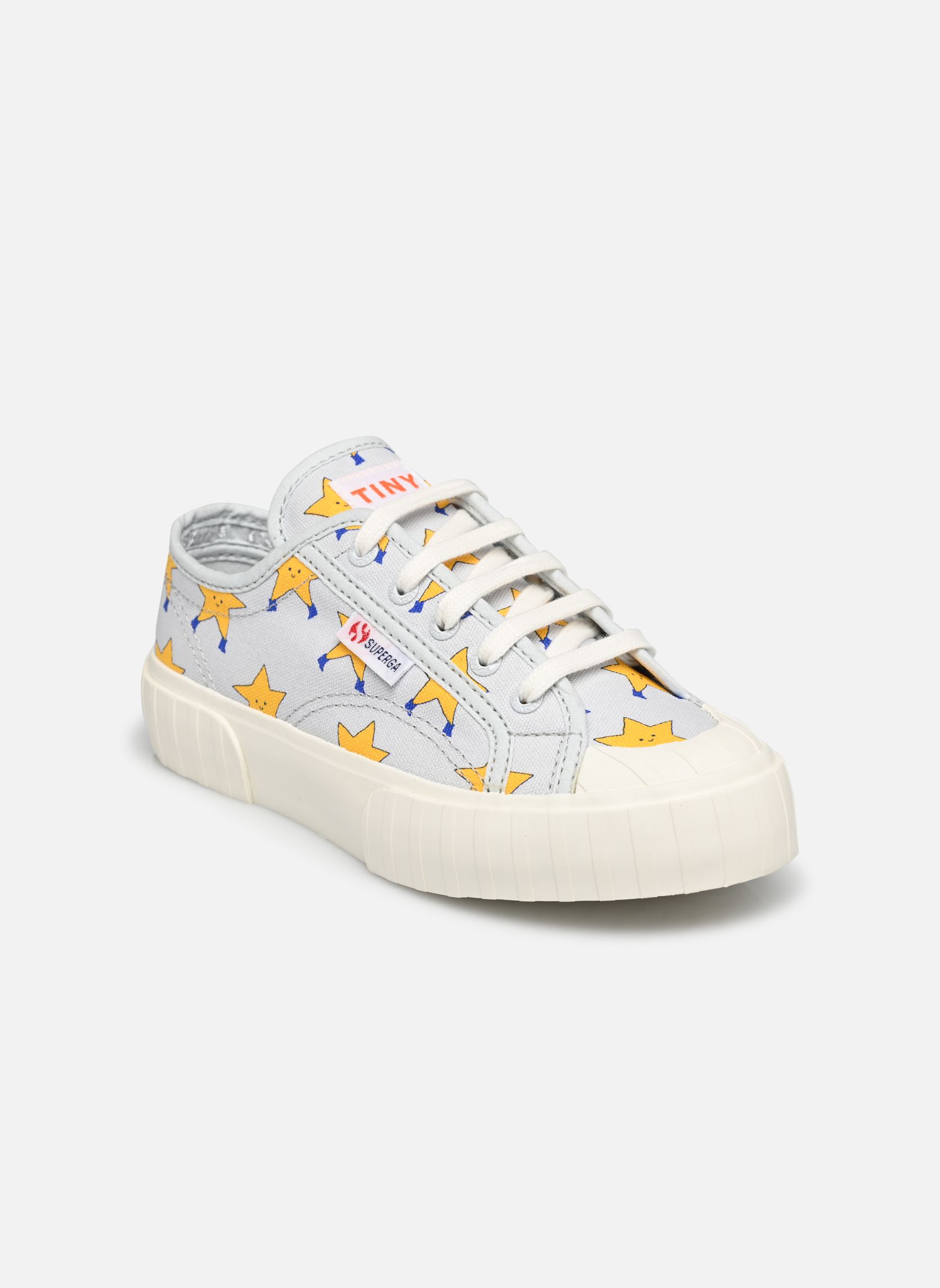 Baskets basses Tiny X Superga Dancing Stars Kids Sneake gris Tinycottons Baskets basses Tiny X Superga Dancing Stars Kids Sneake gris SKY GREY