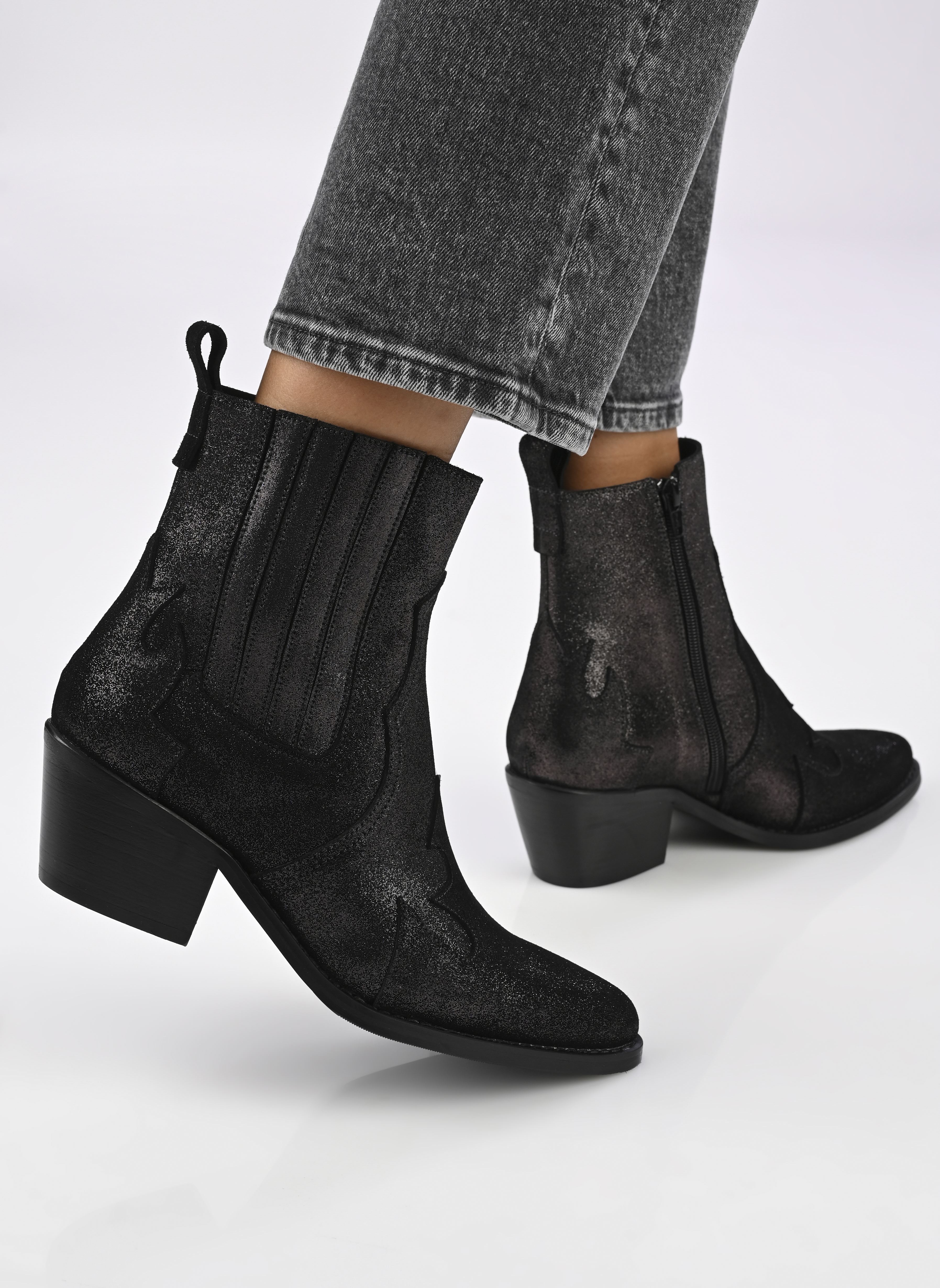 Stivaletti western Maxime donna argento Georgia Rose Stivaletti western Maxime donna argento ARGENT