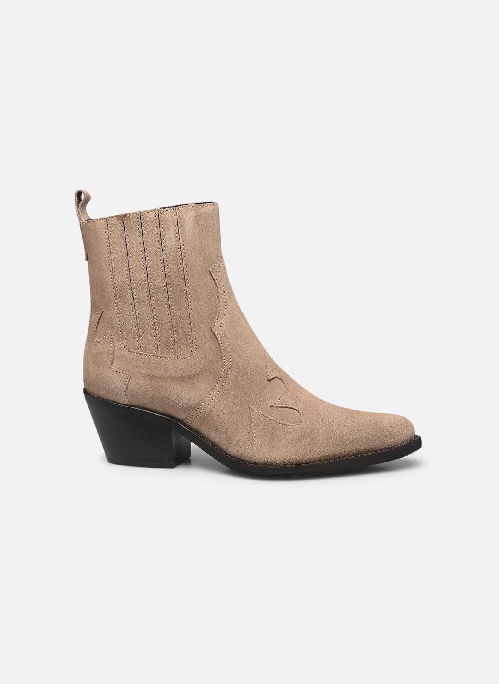 Botines tipo vaquero Maxime mujer beige Georgia Rose Botines tipo vaquero Maxime mujer beige Beige