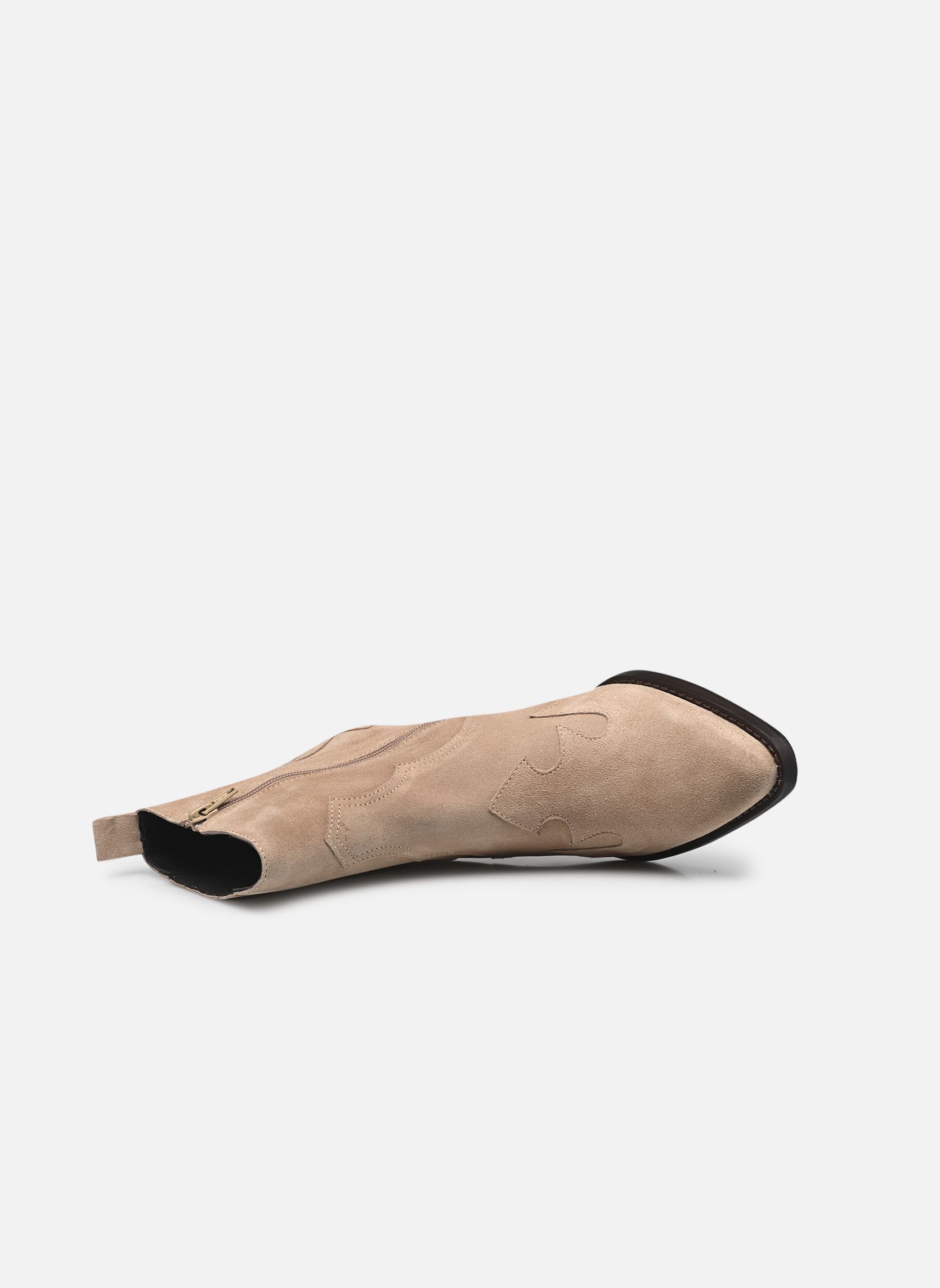 Botines tipo vaquero Maxime mujer beige Georgia Rose Botines tipo vaquero Maxime mujer beige Beige