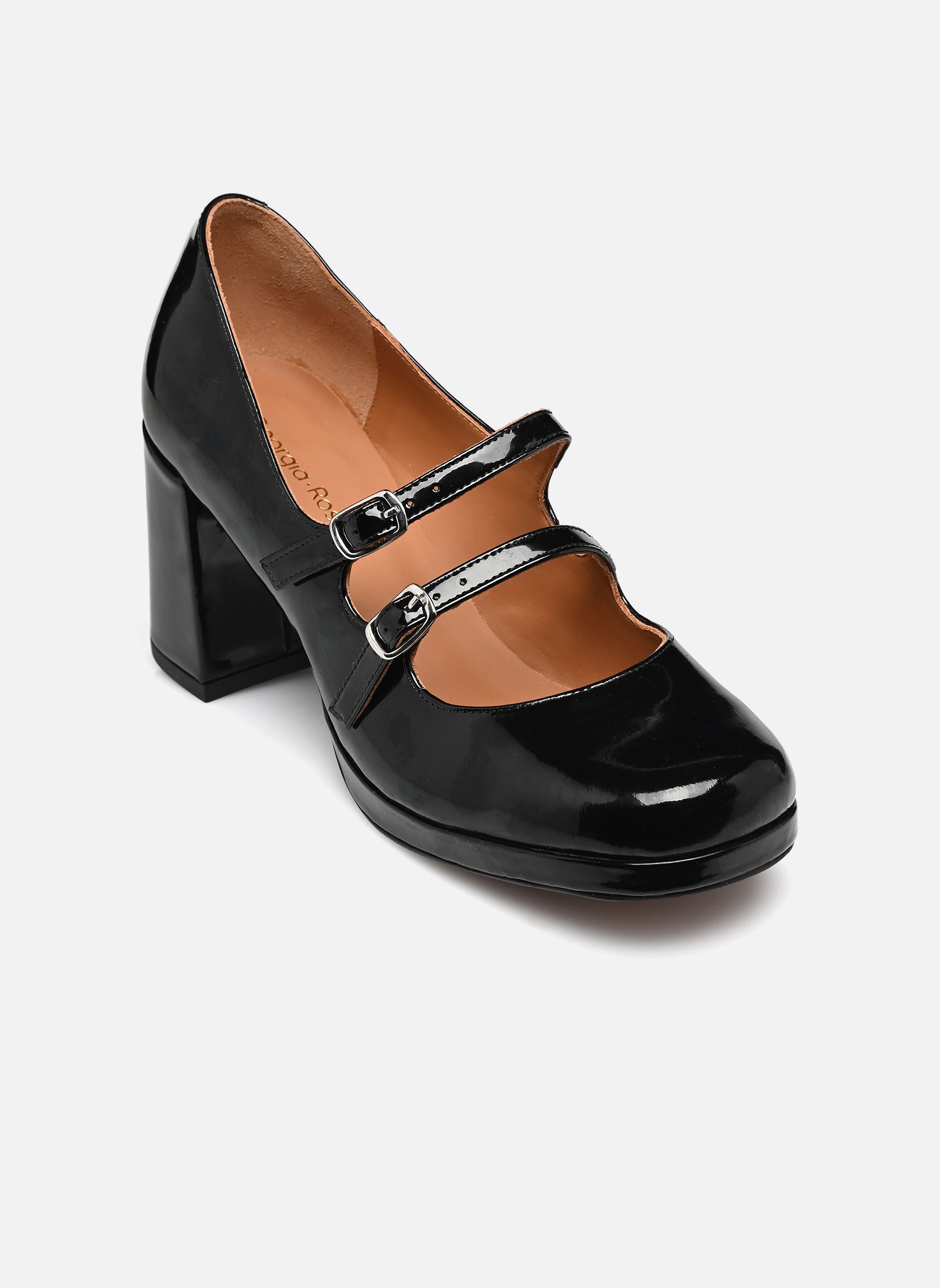 Pumps mit Riemchen Amili damen schwarz Georgia Rose Pumps mit Riemchen Amili damen schwarz NOIR