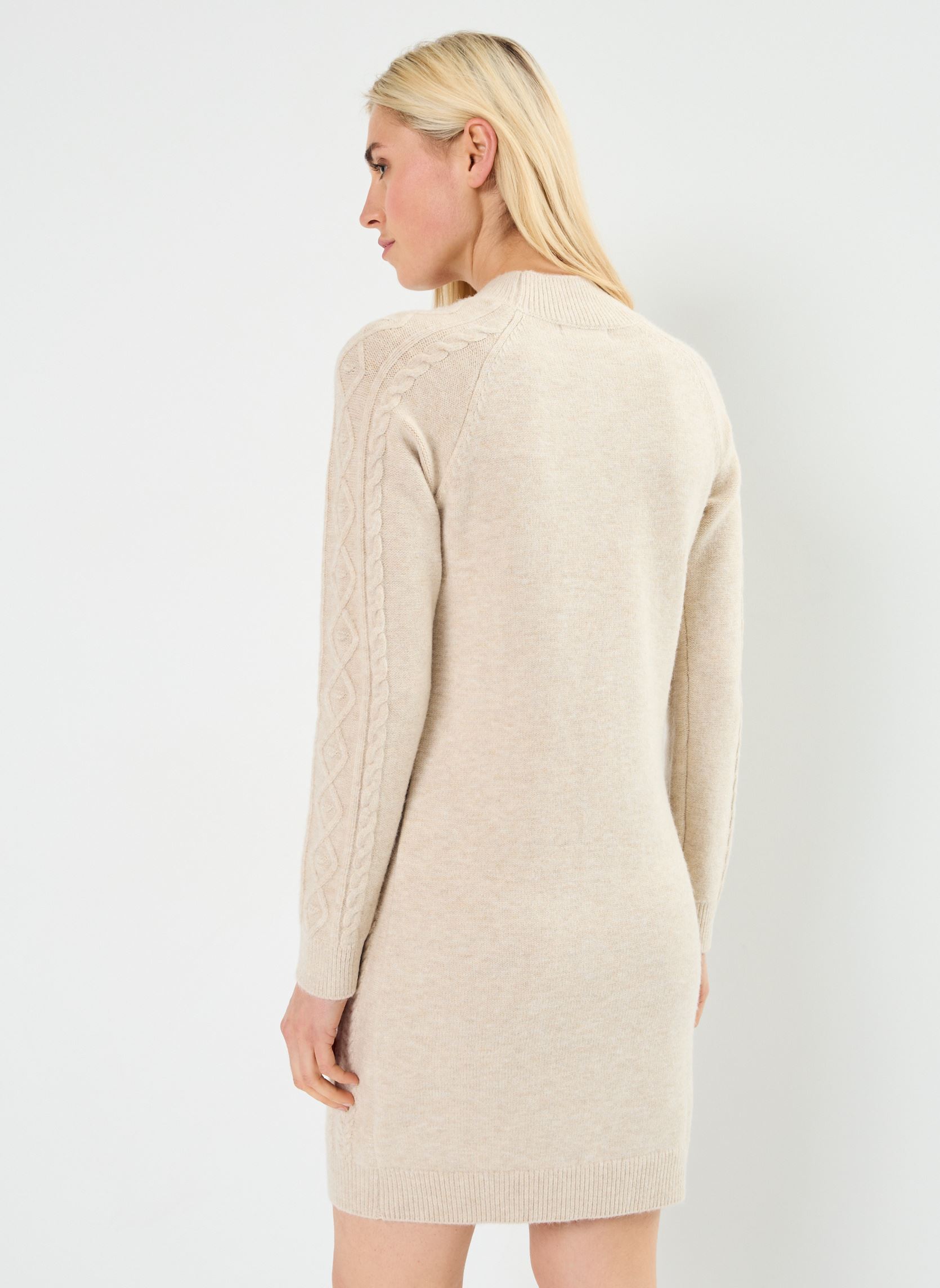 Kleider RMTORSADE damen beige MADE BY Kleider RMTORSADE damen beige White Sand