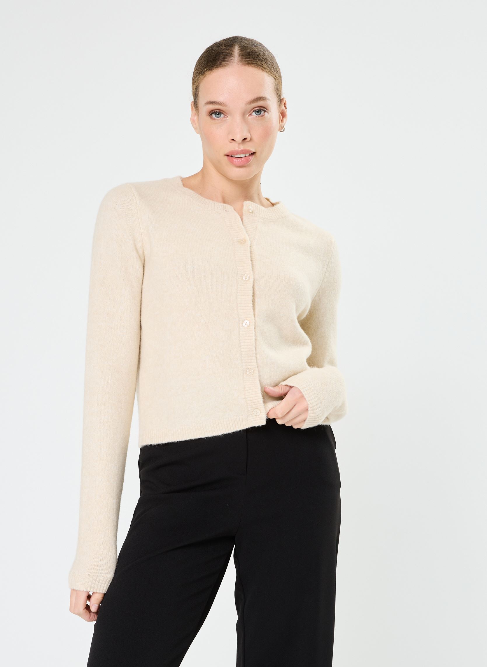 Vesten MGILDA dames beige MADE BY Vesten MGILDA dames beige BIRCH