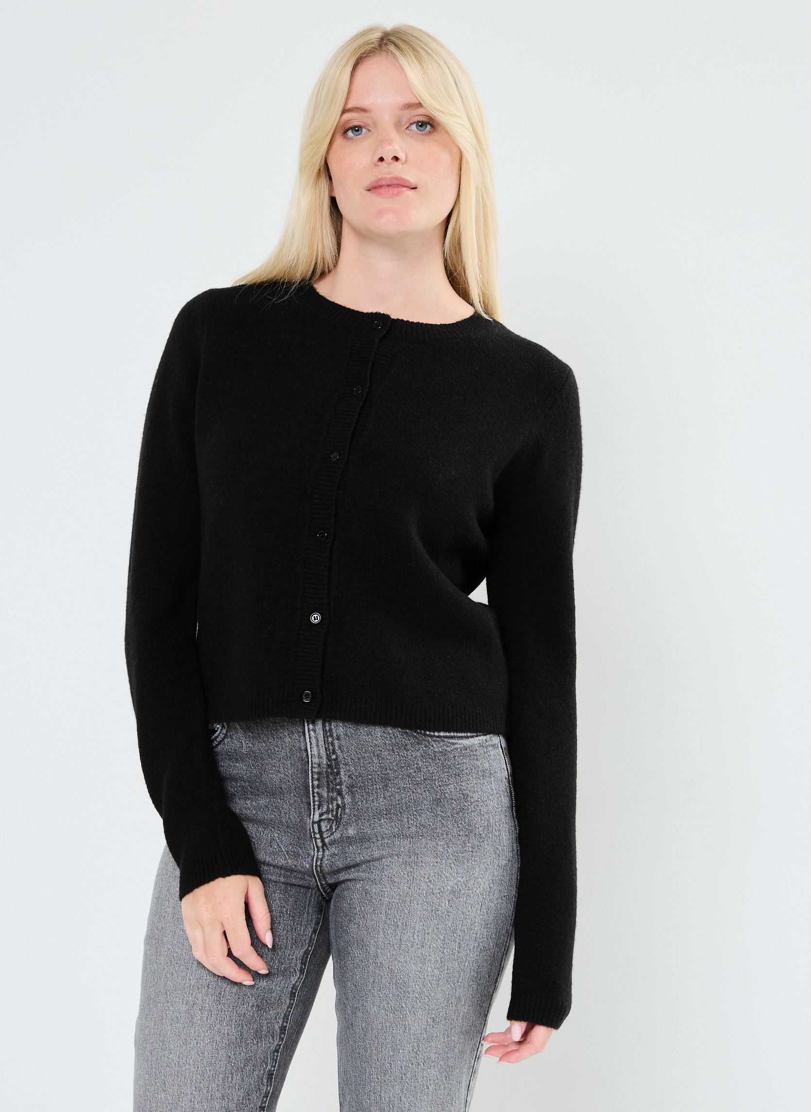 Gilets MGILDA femme noir MADE BY Gilets MGILDA femme noir JET BLACK