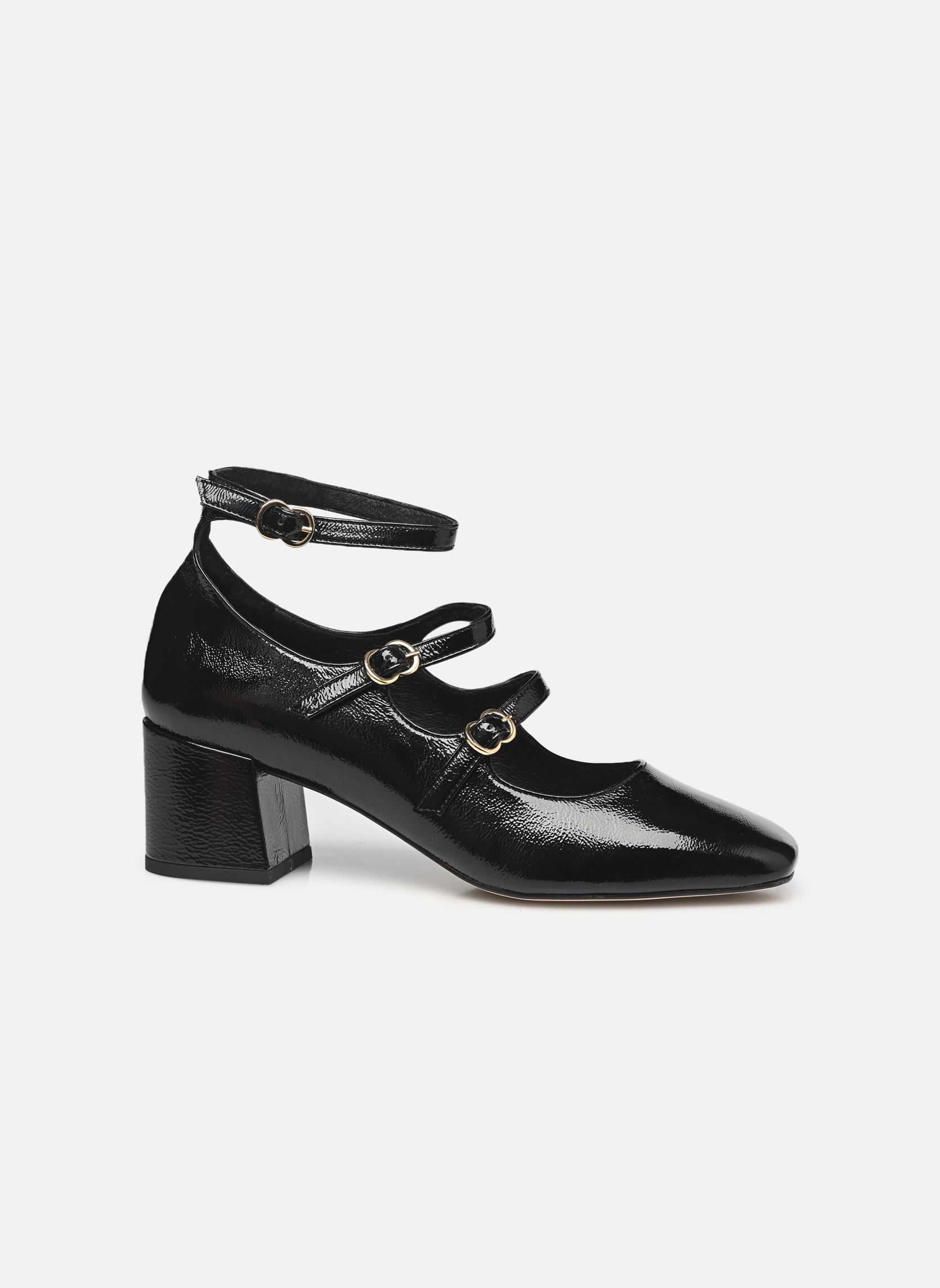 Pumps mit Riemchen Louni damen schwarz Georgia Rose Pumps mit Riemchen Louni damen schwarz NOIR