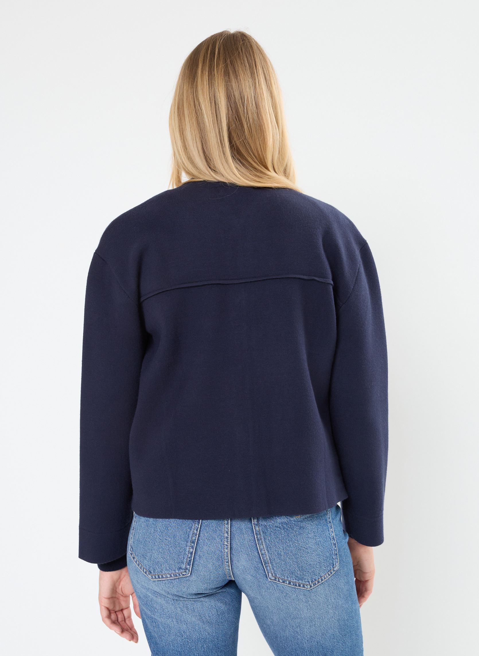 Jassen MAUREN dames blauw Georgia Rose Jassen MAUREN dames blauw MARINE