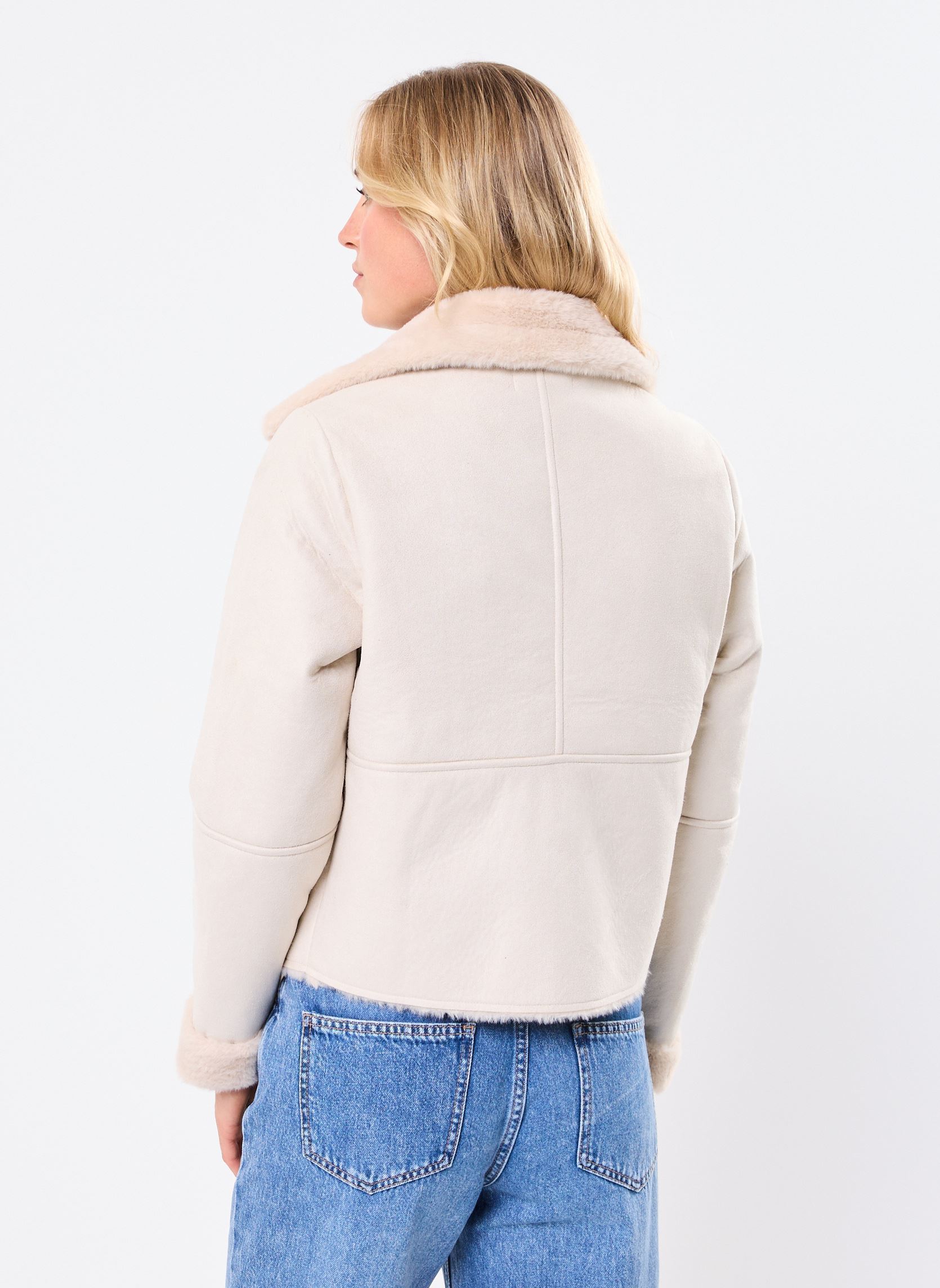 Bontjassen VFOURRURE dames beige MADE BY Bontjassen VFOURRURE dames beige SILVER GRAY