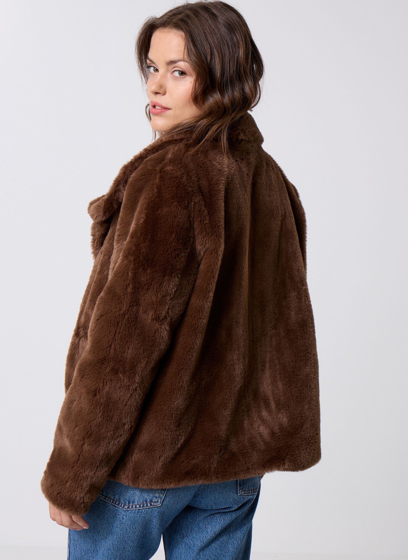 Bontjassen VDOU dames bruin MADE BY Bontjassen VDOU dames bruin MARRON