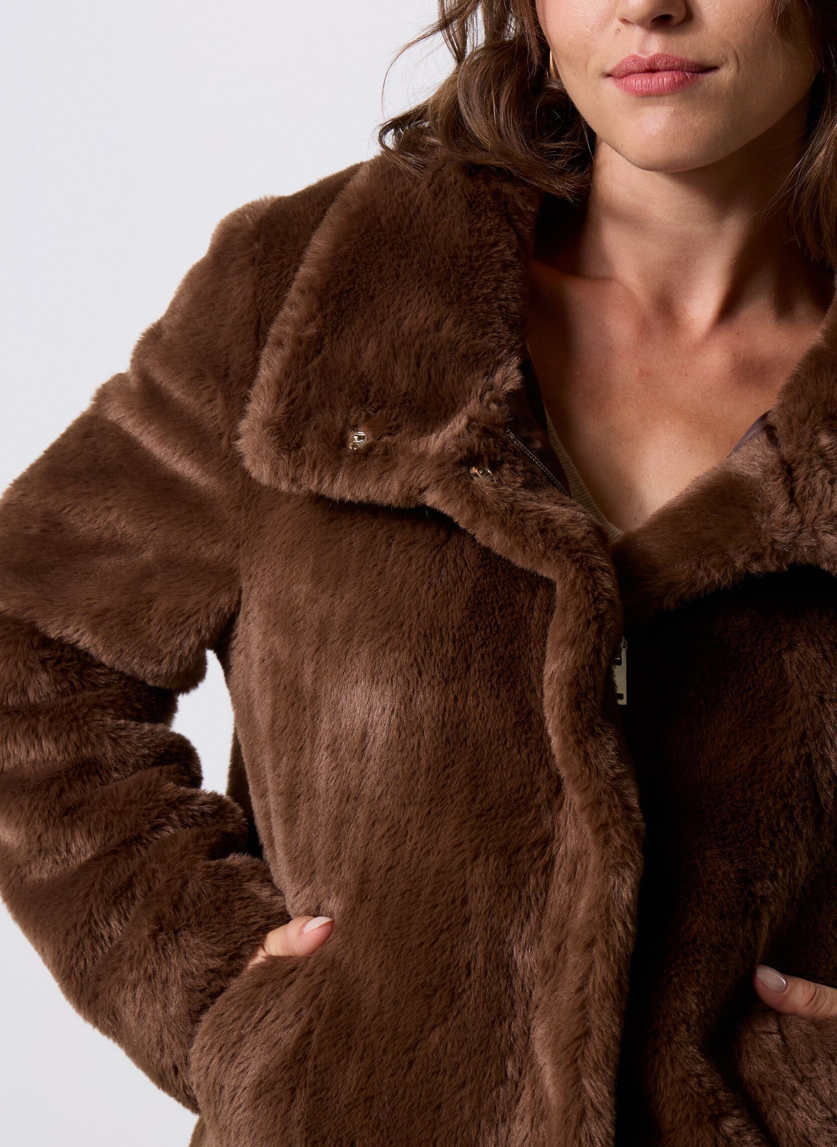 Bontjassen VDOU dames bruin MADE BY Bontjassen VDOU dames bruin MARRON