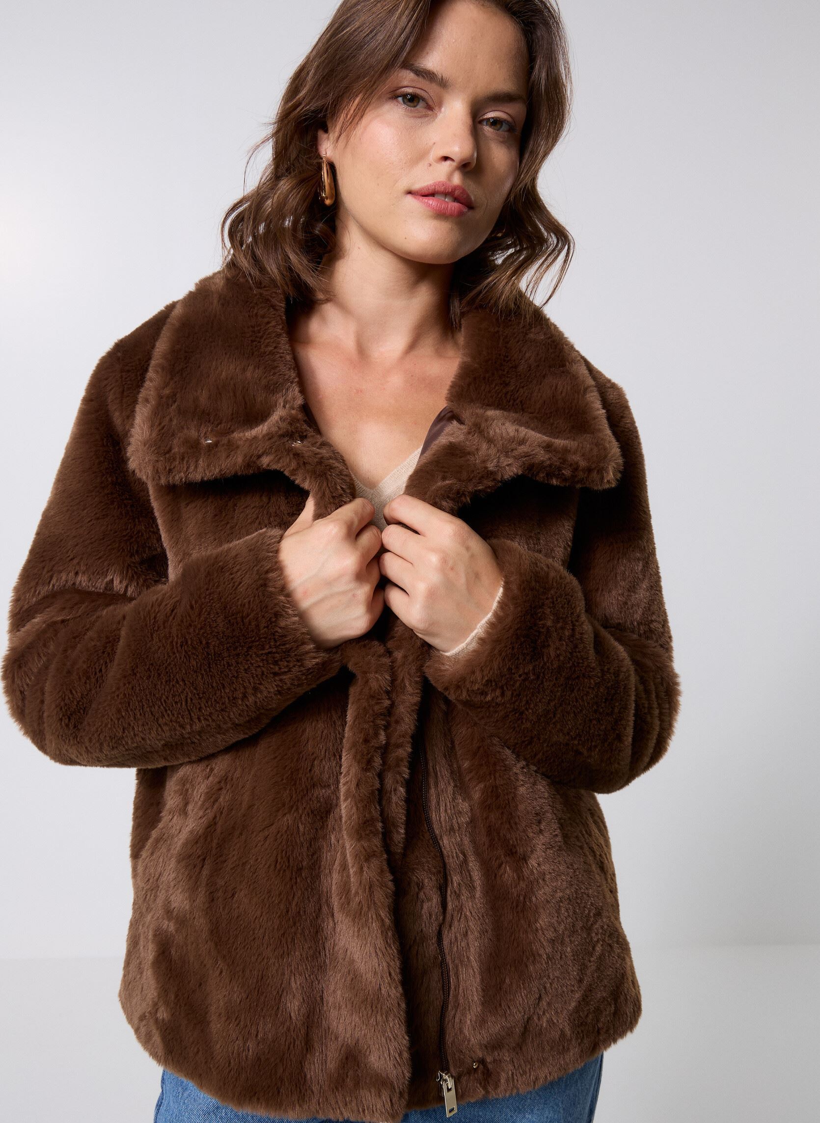 Bontjassen VDOU dames bruin MADE BY Bontjassen VDOU dames bruin MARRON