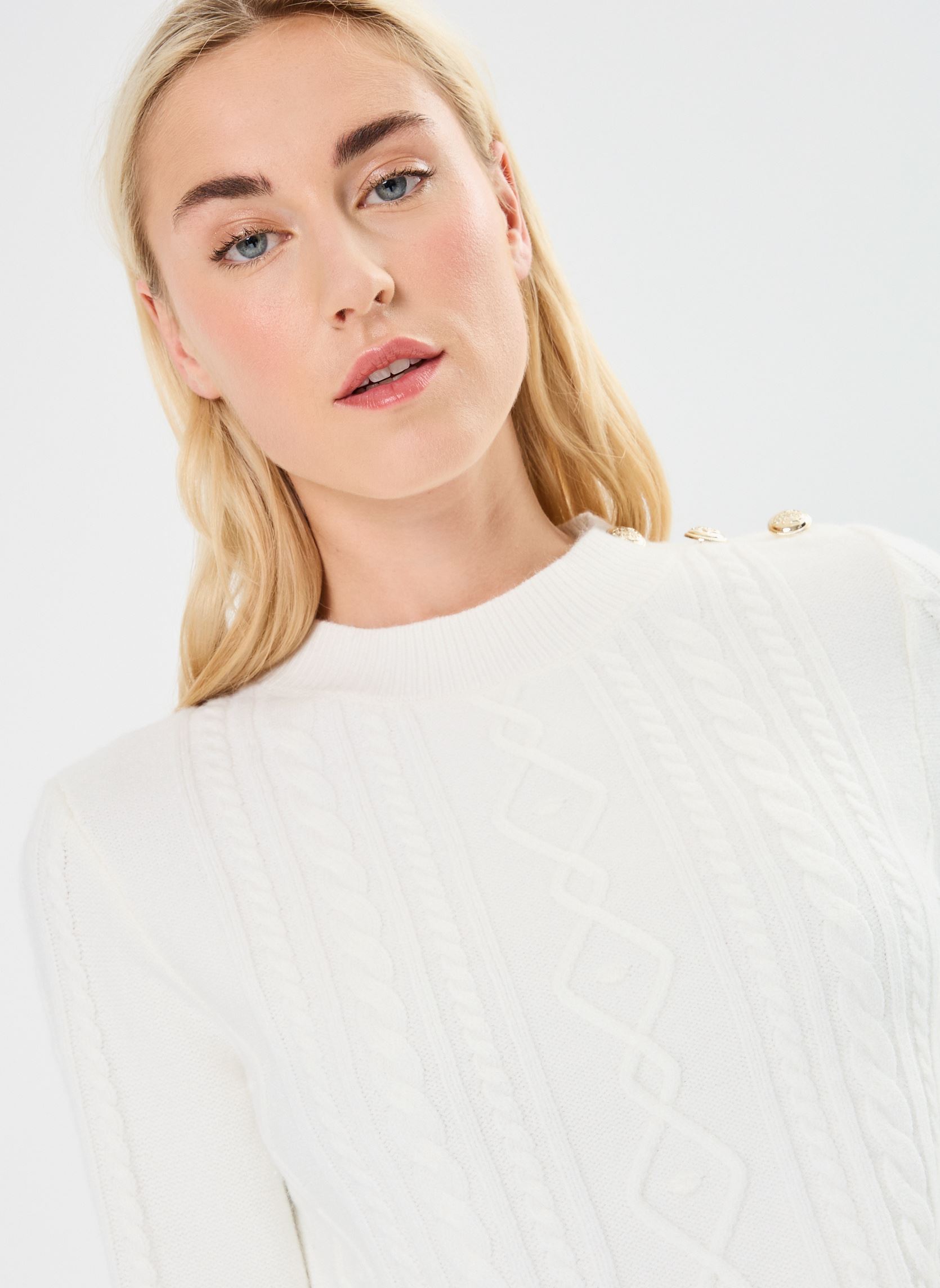 Pullover MTORSADE damen weiß MADE BY Pullover MTORSADE damen weiß Cloud Dancer