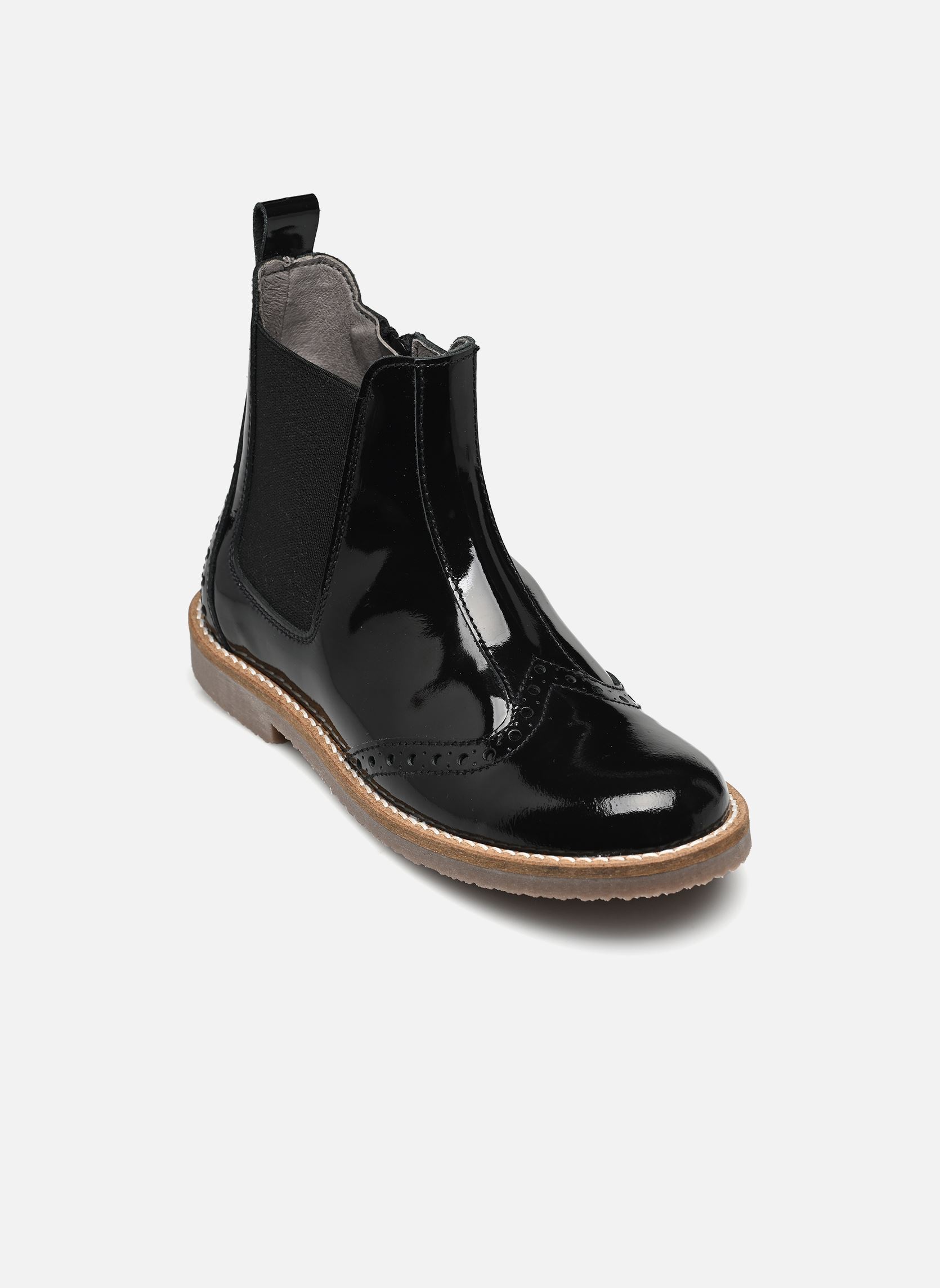 Stiefeletten / Ankle Boots BILOUIS mädchen schwarz Rose et Martin Stiefeletten / Ankle Boots BILOUIS mädchen schwarz VERNIS NOIR
