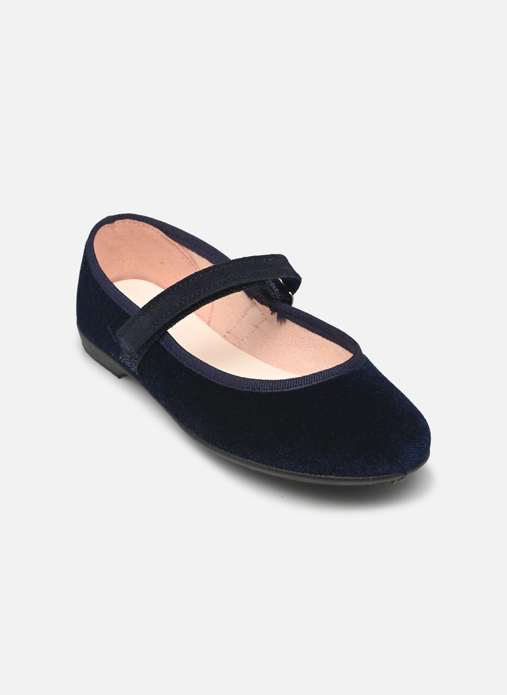Chaussons BELOURS fille bleu Rose et Martin Chaussons BELOURS fille bleu Marine